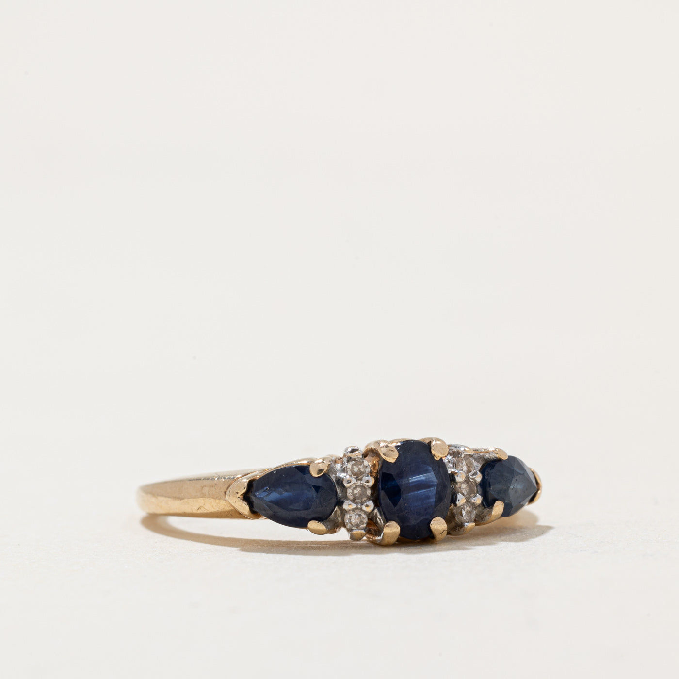 Sapphire & Diamond Ring | 0.75ctw, 0.02ctw | SZ 6.75 |