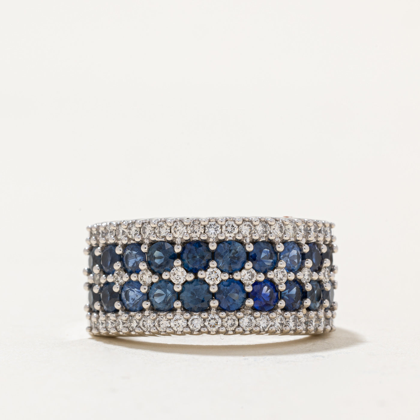 Sapphire & Diamond Cocktail Ring | 2.24ctw, 0.24ctw | SZ 5.75 |