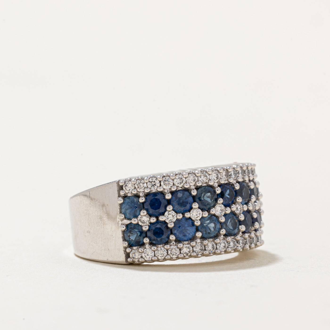 Sapphire & Diamond Cocktail Ring | 2.24ctw, 0.24ctw | SZ 5.75 |