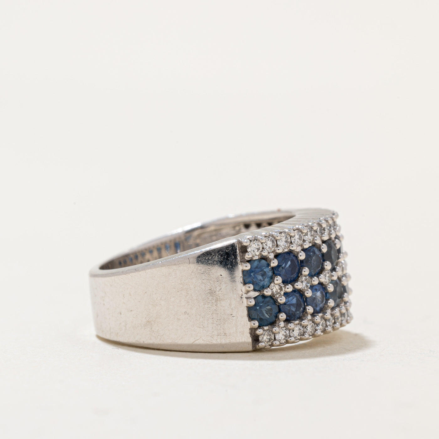 Sapphire & Diamond Cocktail Ring | 2.24ctw, 0.24ctw | SZ 5.75 |