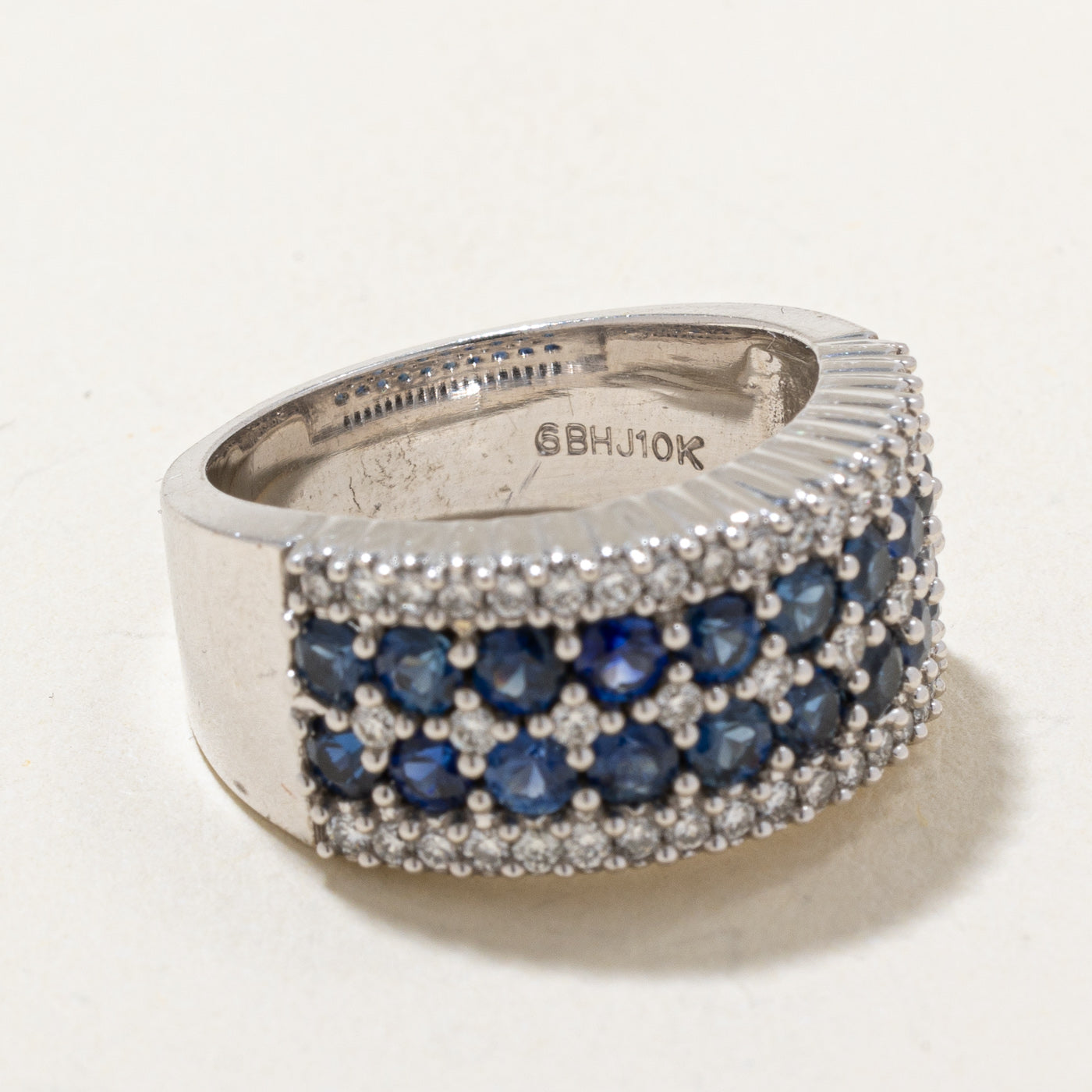 Sapphire & Diamond Cocktail Ring | 2.24ctw, 0.24ctw | SZ 5.75 |
