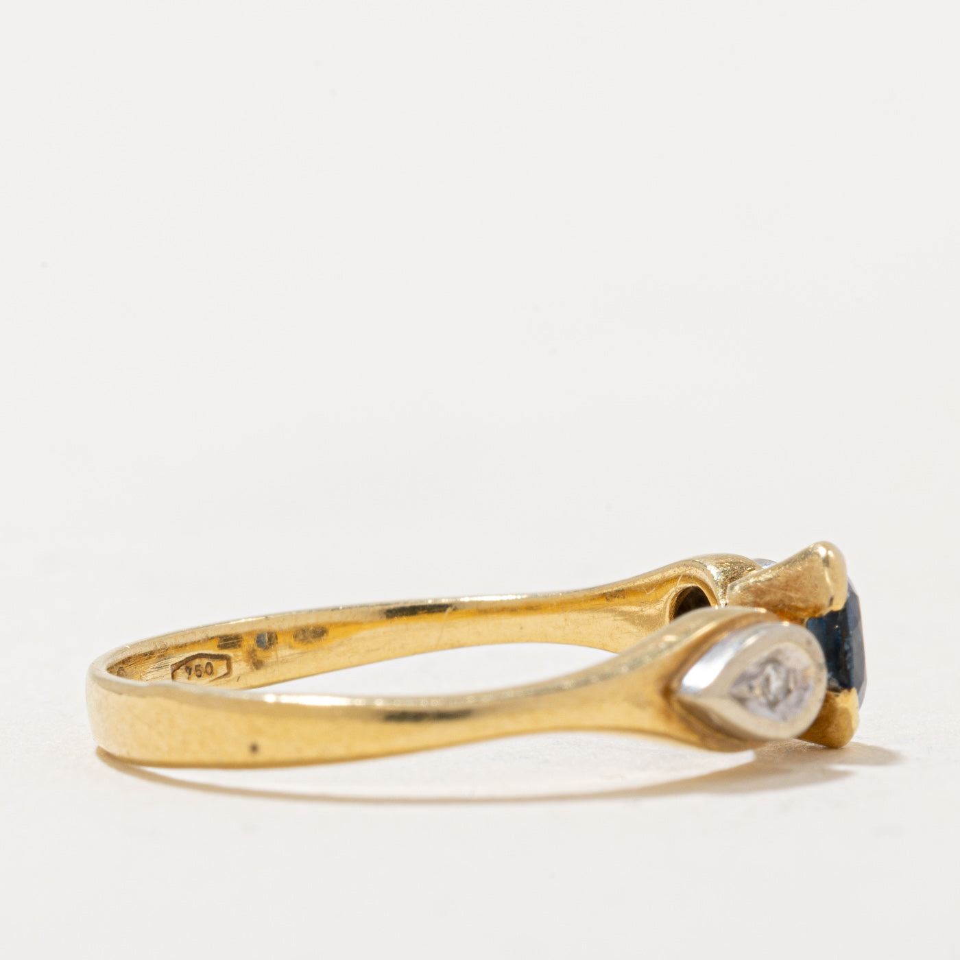 Sapphire & Diamond Ring | 0.20ct, 0.01ctw | SZ 6.75 |