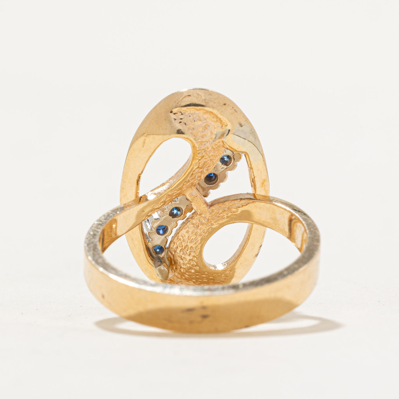 Sapphire Cocktail Ring | 0.18ctw | SZ 6.25 |