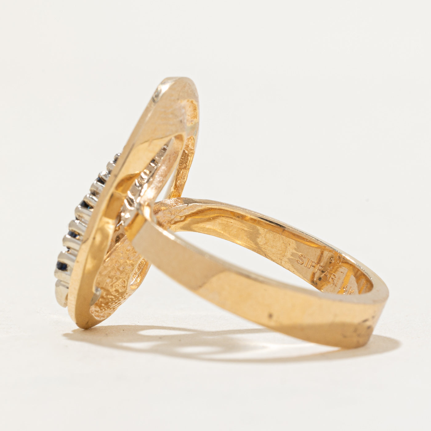 Sapphire Cocktail Ring | 0.18ctw | SZ 6.25 |