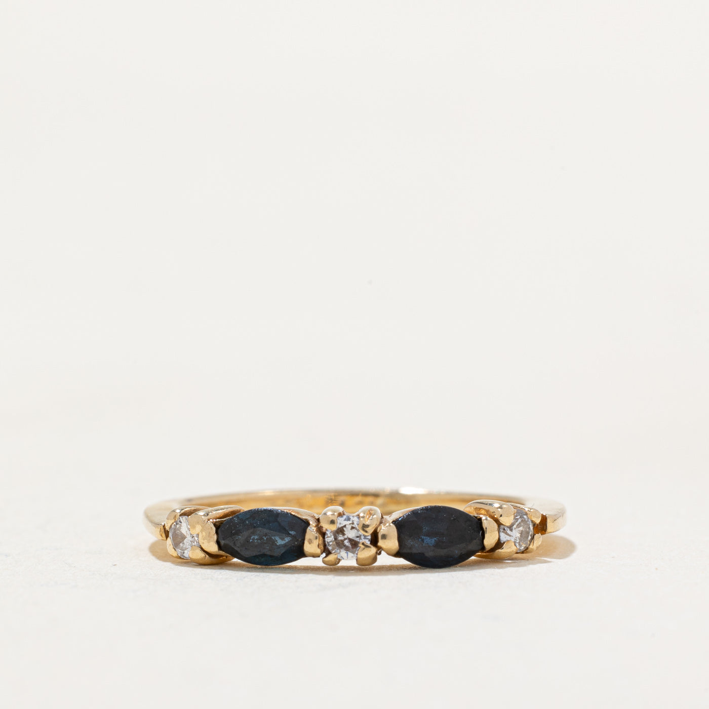 Sapphire & Diamond Ring | 0.15ctw, 0.04ctw | SZ 4.25 |
