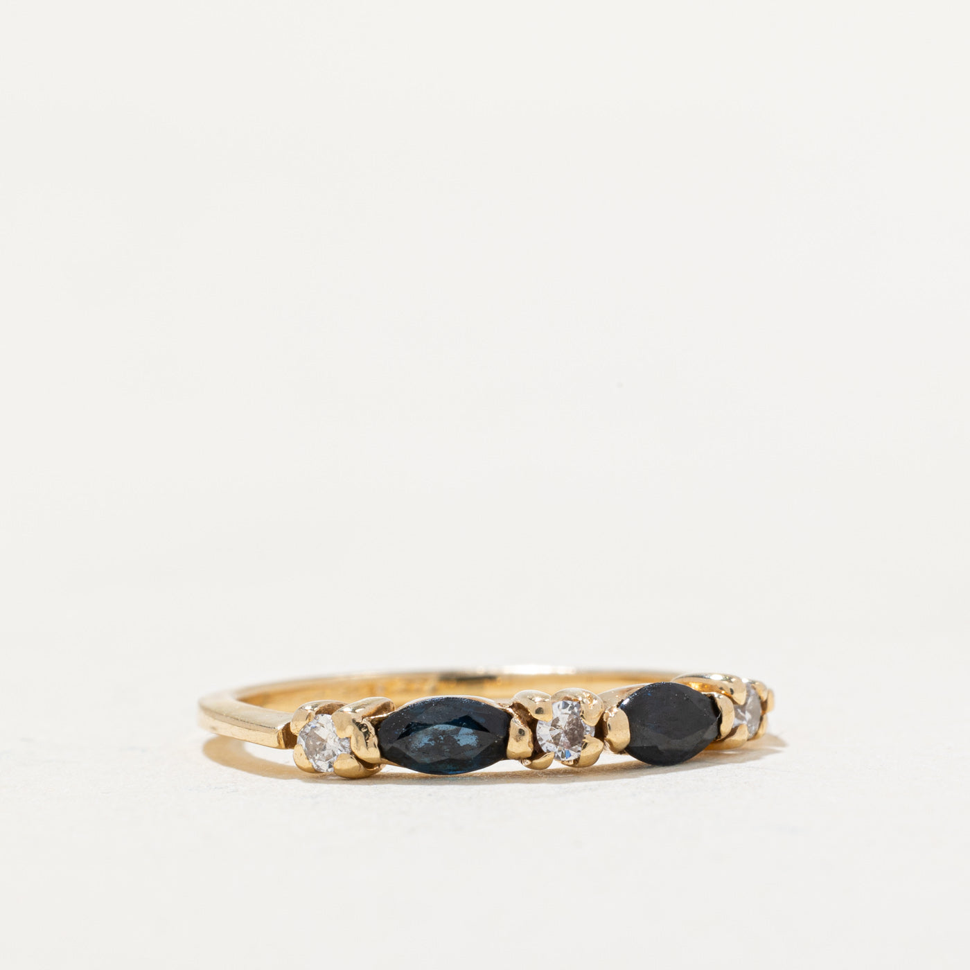 Sapphire & Diamond Ring | 0.15ctw, 0.04ctw | SZ 4.25 |