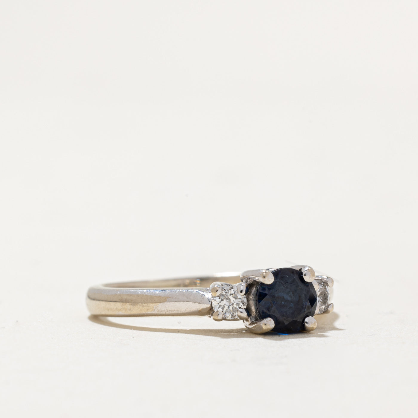 Sapphire & Diamond Ring | 0.65ct, 0.14ctw | SZ 6.25 |