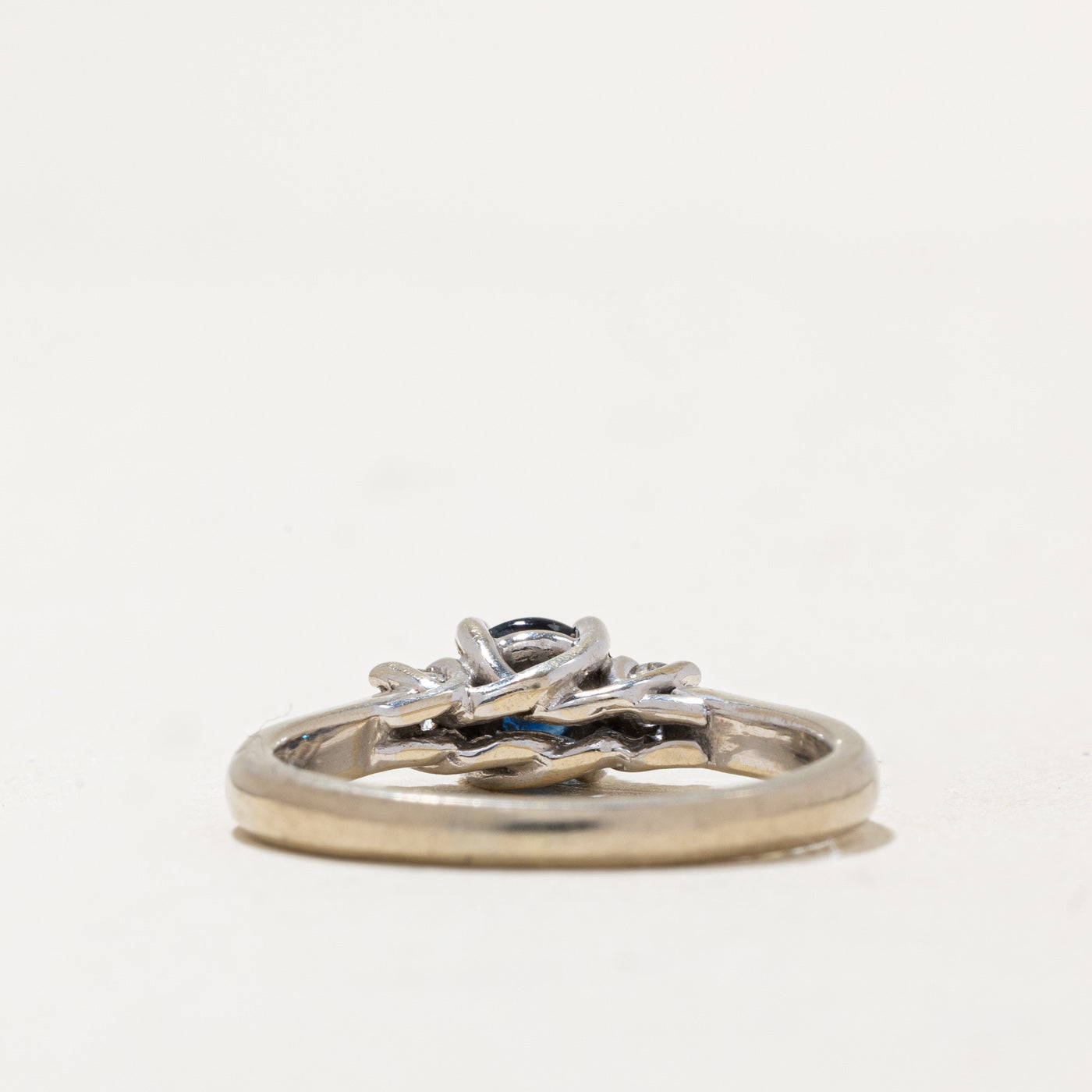 Sapphire & Diamond Ring | 0.65ct, 0.14ctw | SZ 6.25 |