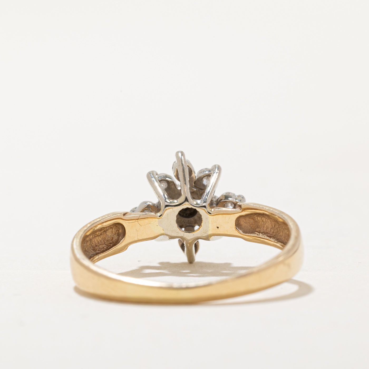 Diamond & Sapphire Cocktail Ring | 0.14ctw, 0.02ct | SZ 5.25 |
