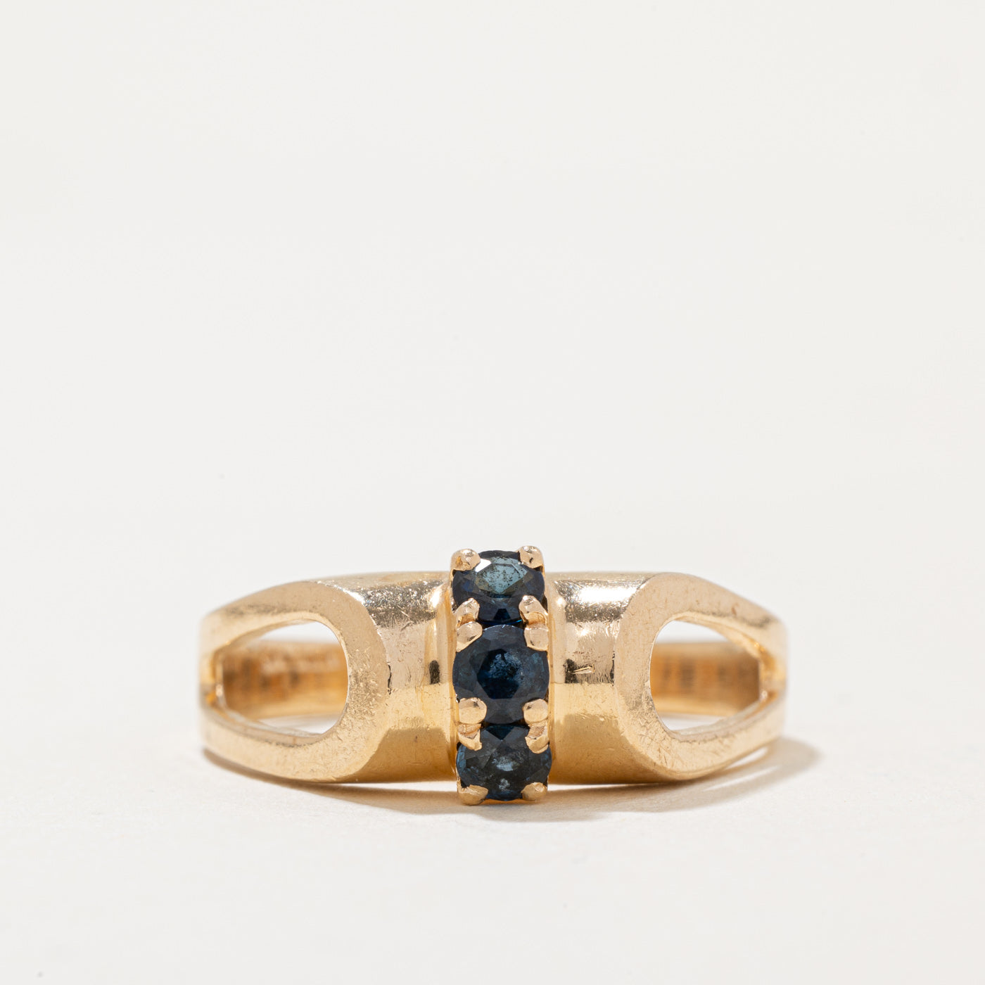 Sapphire Cocktail Ring | 0.36ctw | SZ 8 |