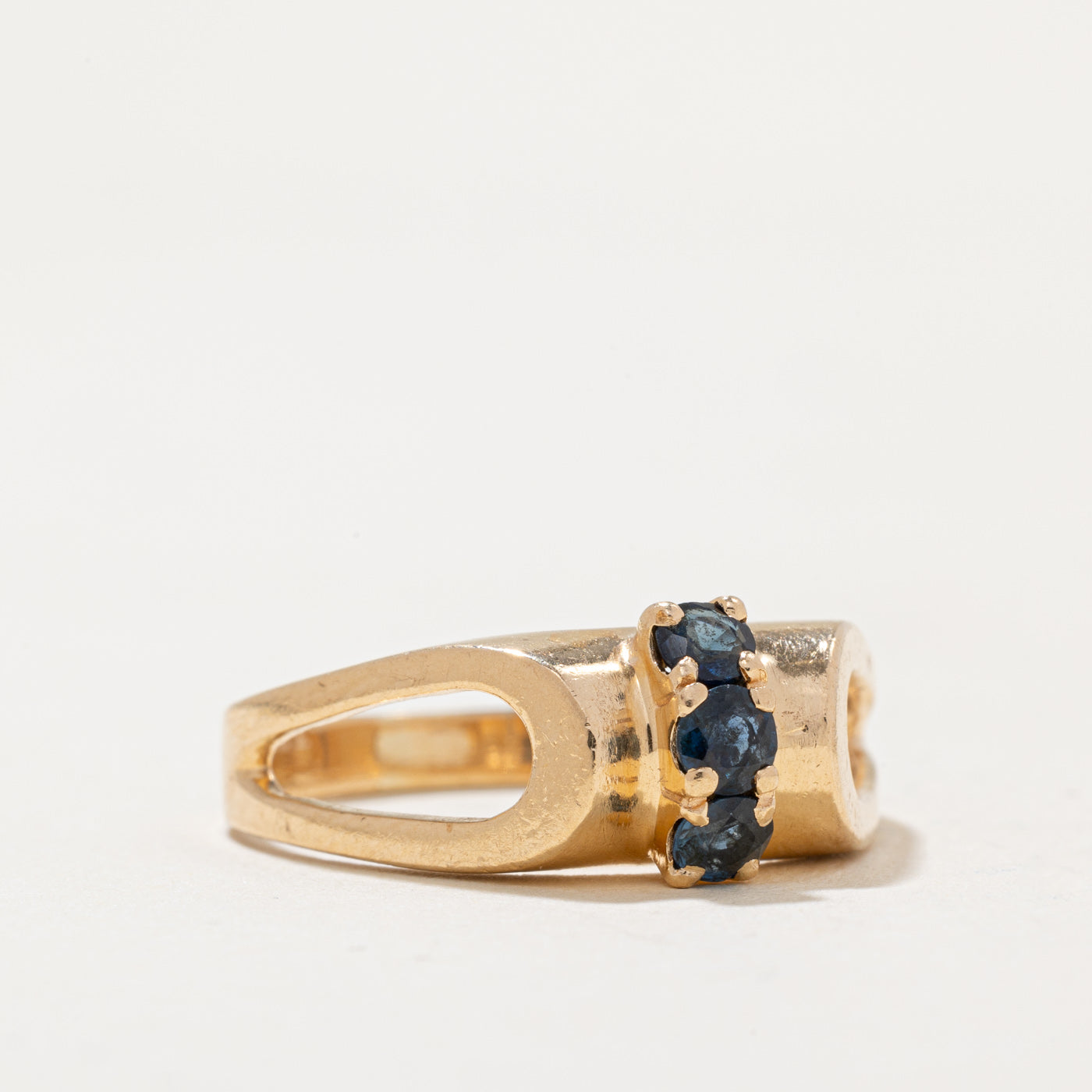 Sapphire Cocktail Ring | 0.36ctw | SZ 8 |