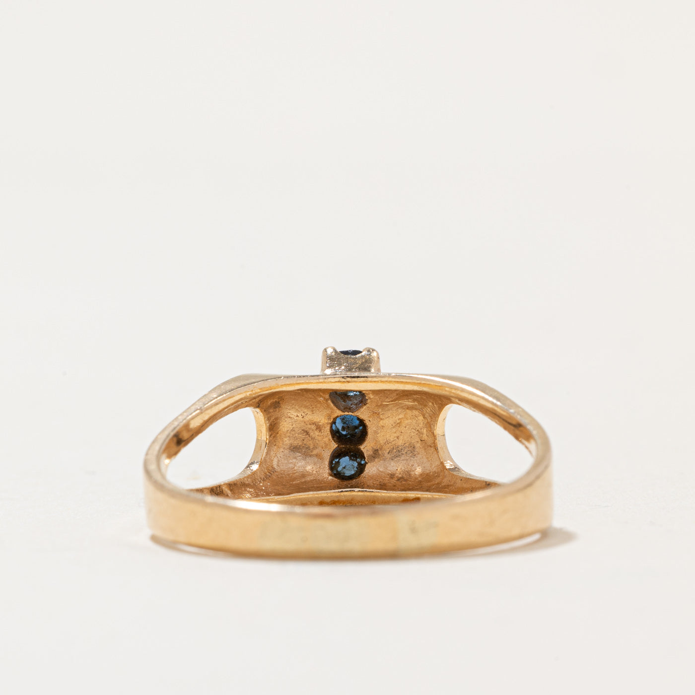 Sapphire Cocktail Ring | 0.36ctw | SZ 8 |