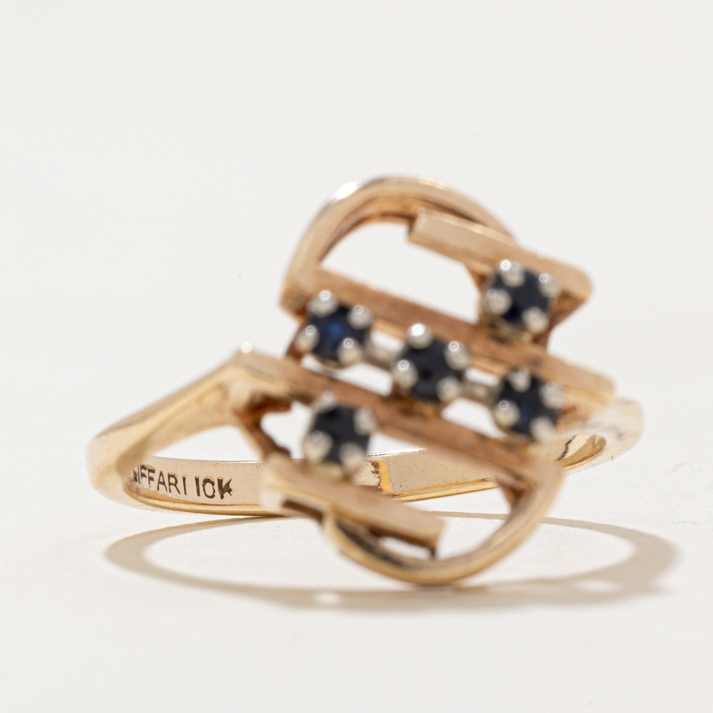 Sapphire Cocktail Ring | 0.13ctw | SZ 5.75 |