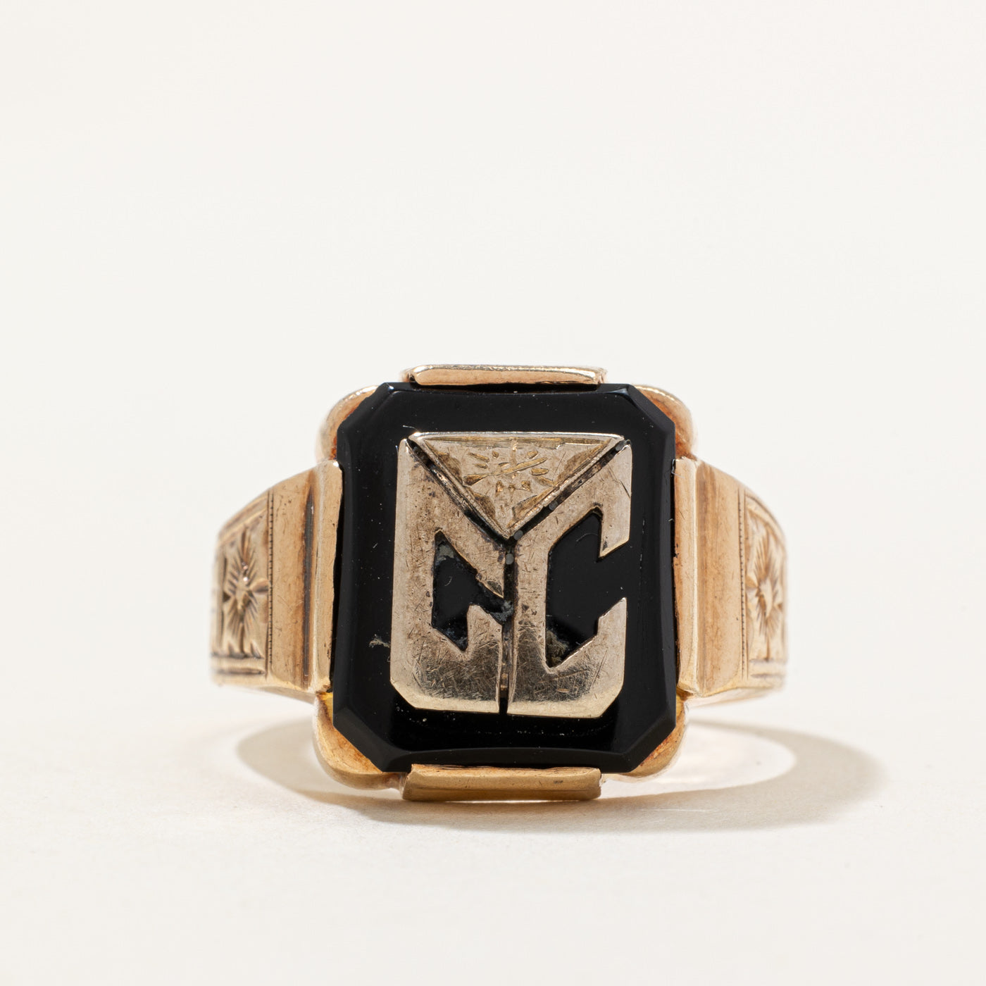Onyx Signet Ring | 2.90ct | SZ 9.75 |