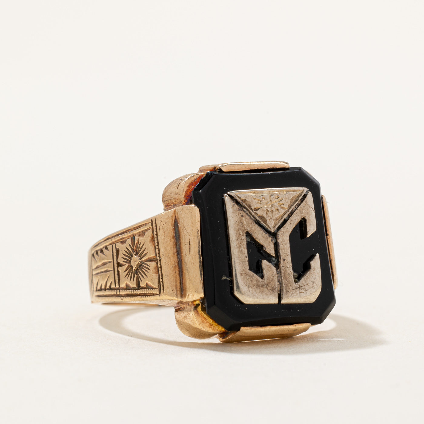 Onyx Signet Ring | 2.90ct | SZ 9.75 |