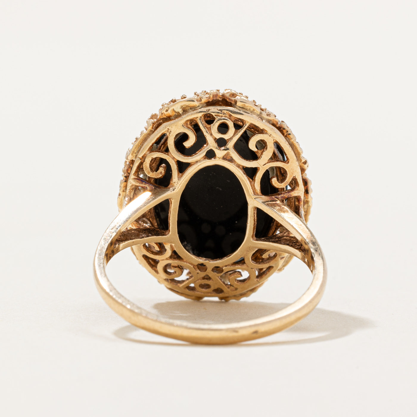 Onyx Cocktail Ring | 2.79ct | SZ 5.75 |