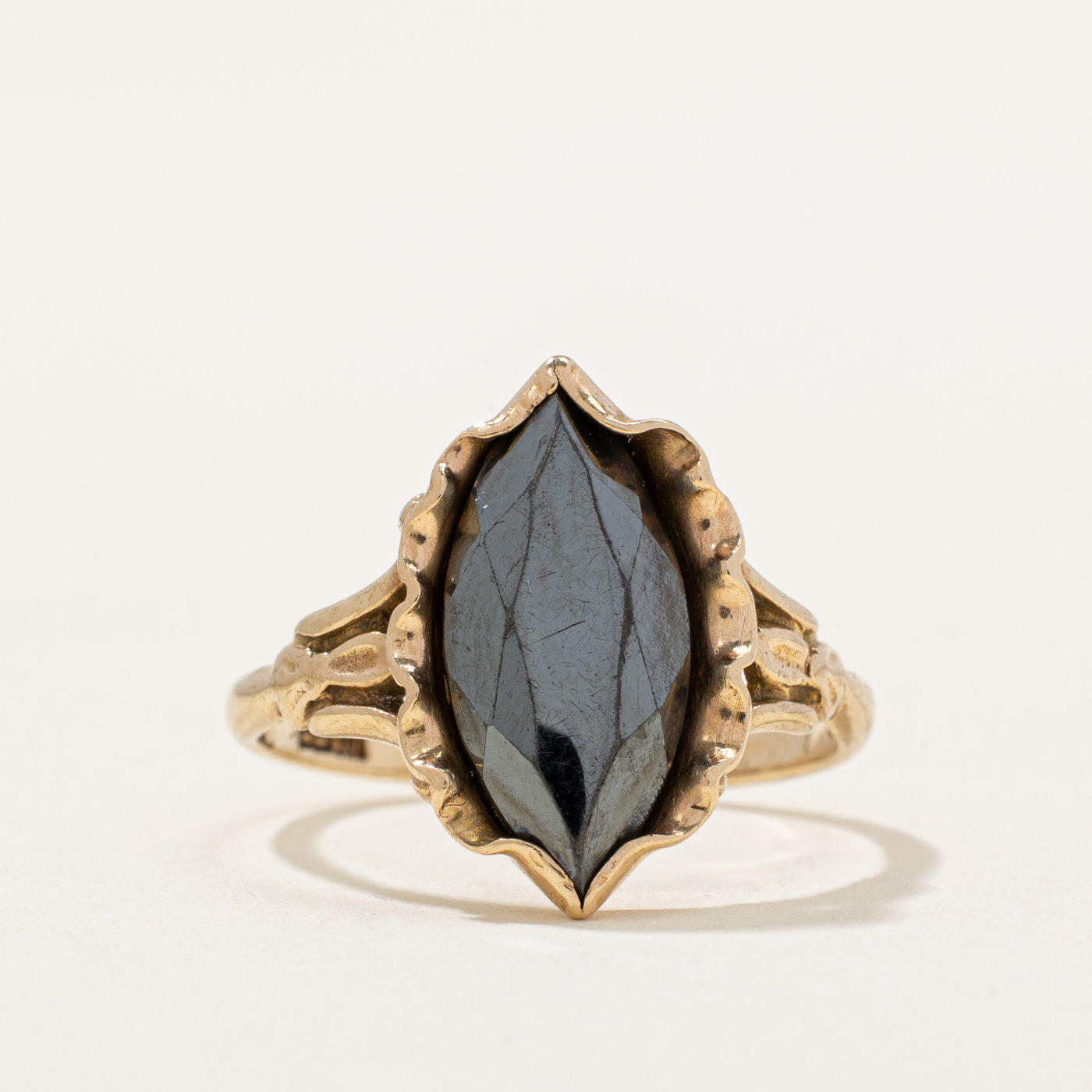Birks' Hematite Ring | 1.60ct | SZ 6.5 |