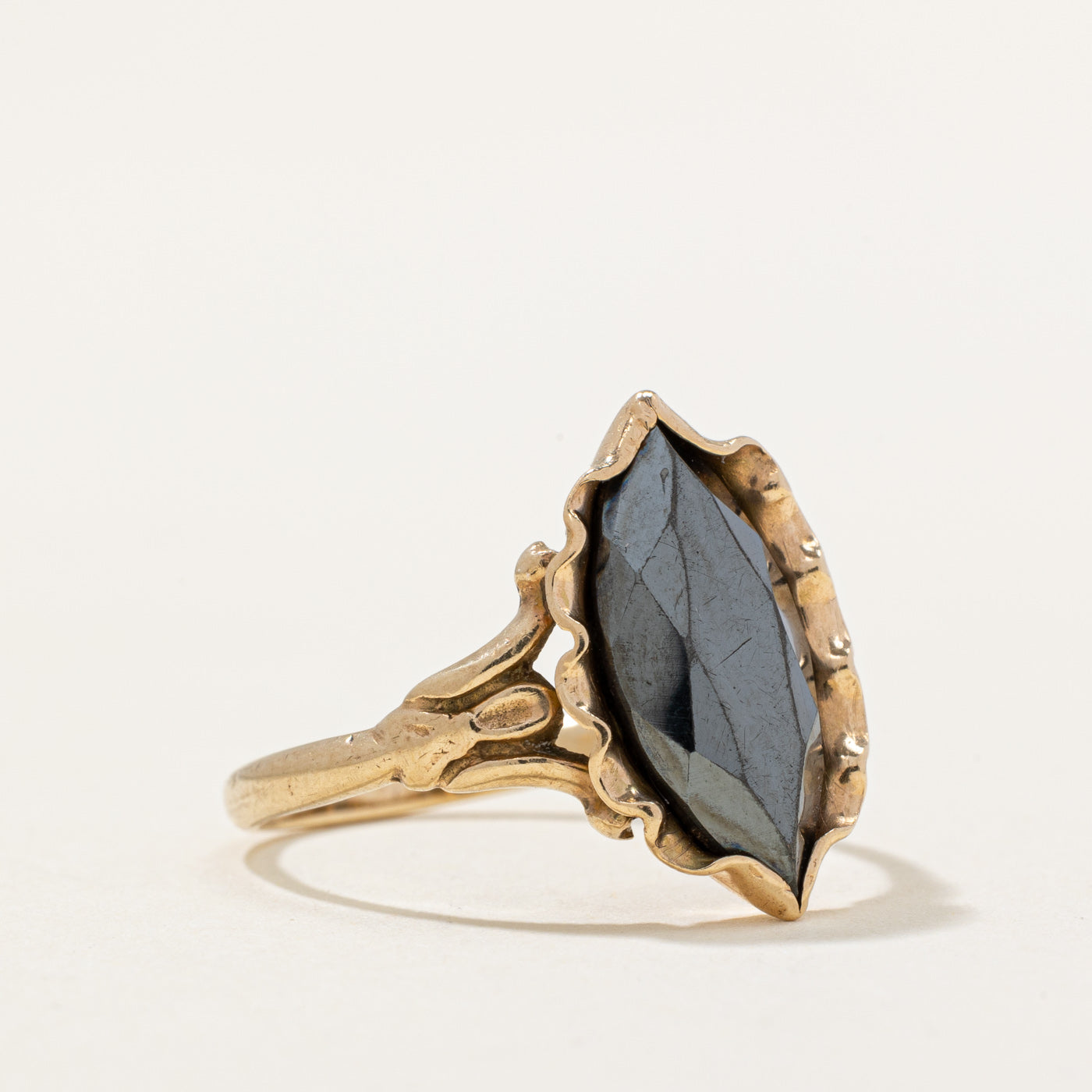 Birks' Hematite Ring | 1.60ct | SZ 6.5 |