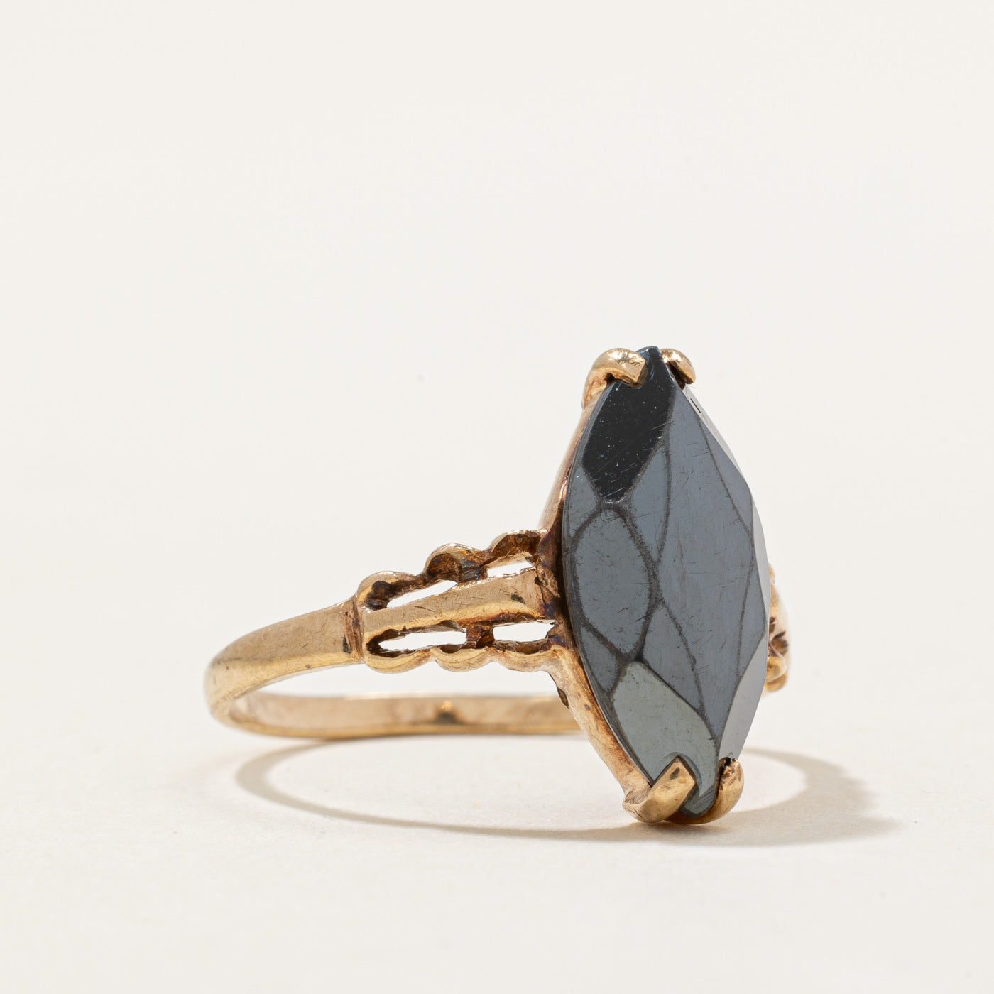 Hematite Ring | 2.10ct | SZ 6.25 |