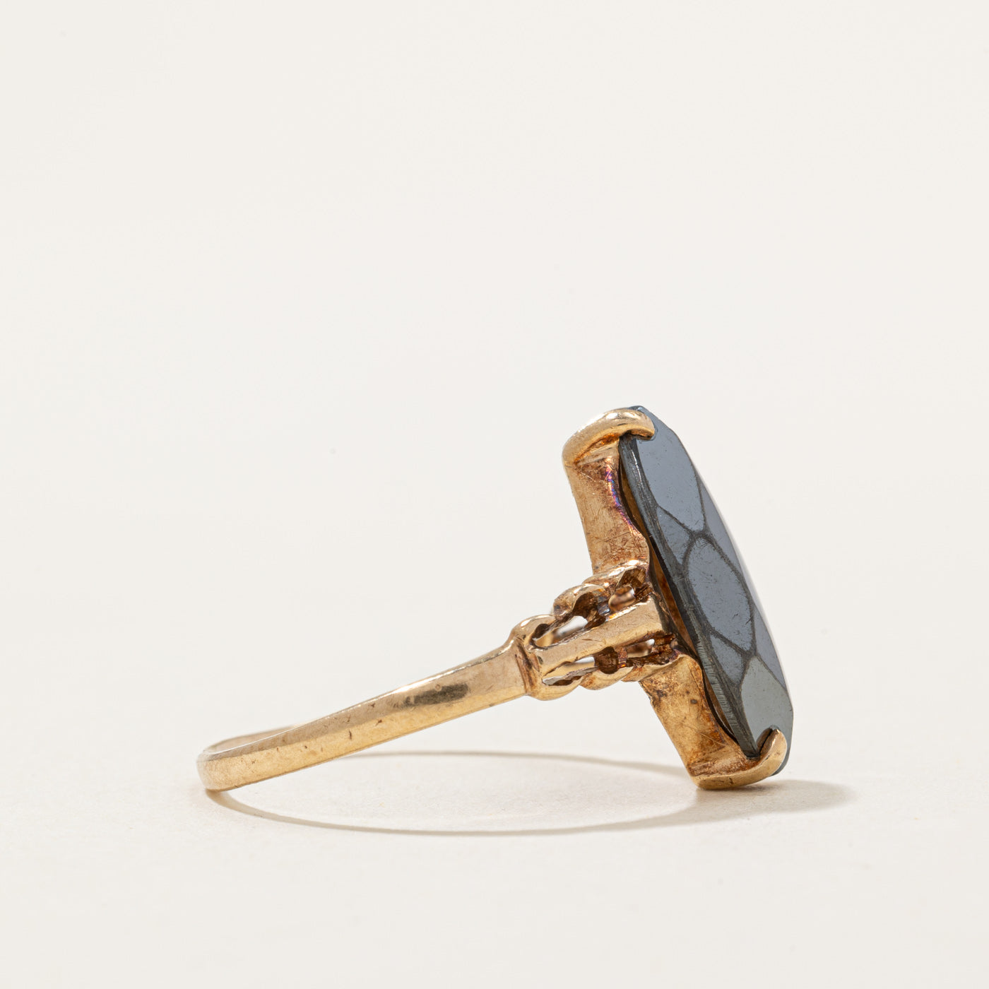 Hematite Ring | 2.10ct | SZ 6.25 |