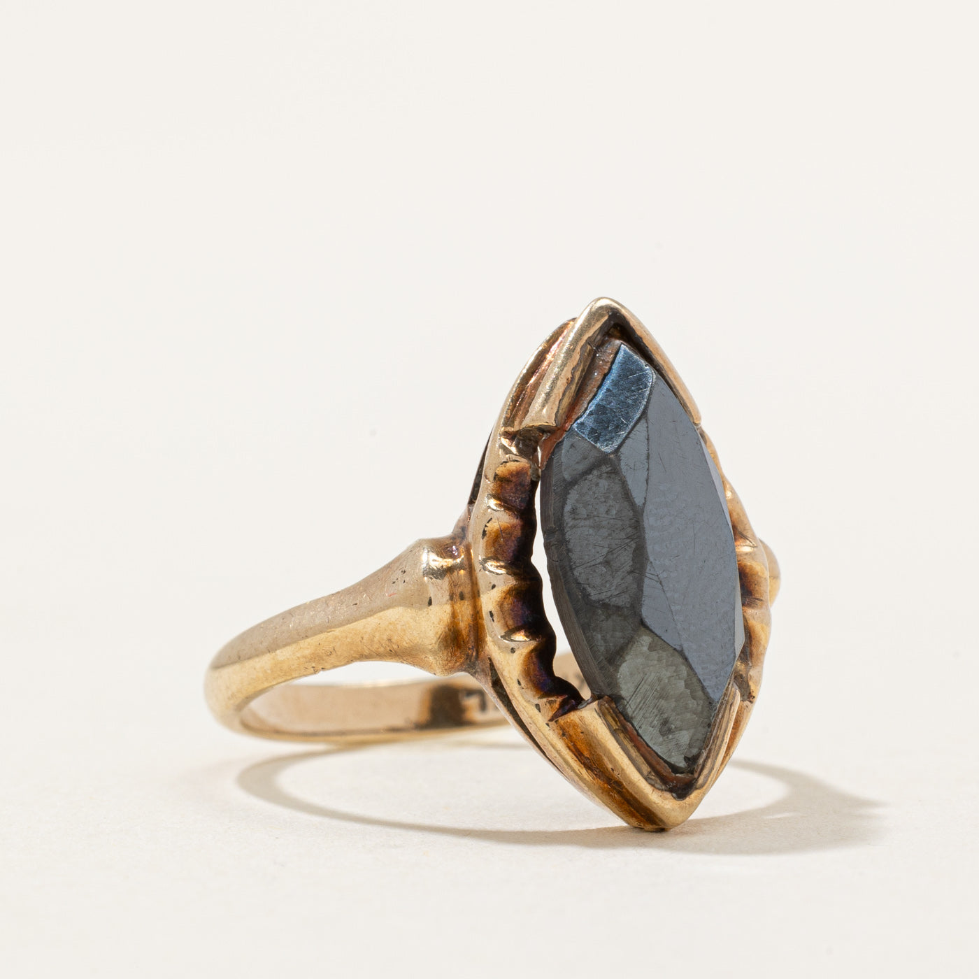 Hematite Cocktail Ring | 3.00ct | SZ 5.75 |
