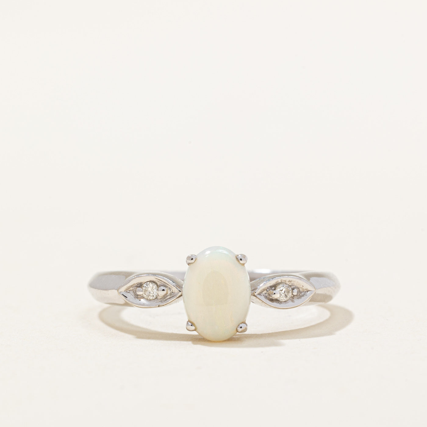 Opal & Diamond Ring | 0.41ct, 0.02ctw | SZ 6.75 |