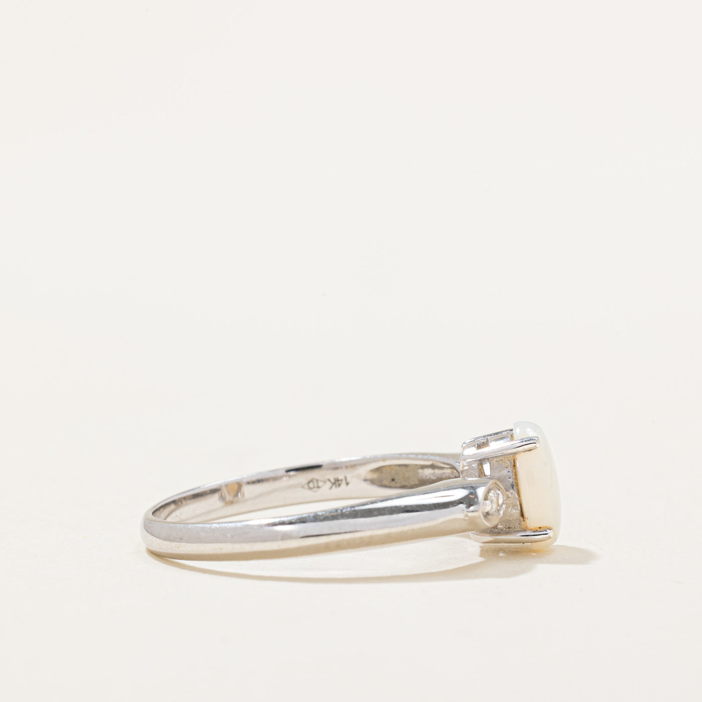 Opal & Diamond Ring | 0.41ct, 0.02ctw | SZ 6.75 |