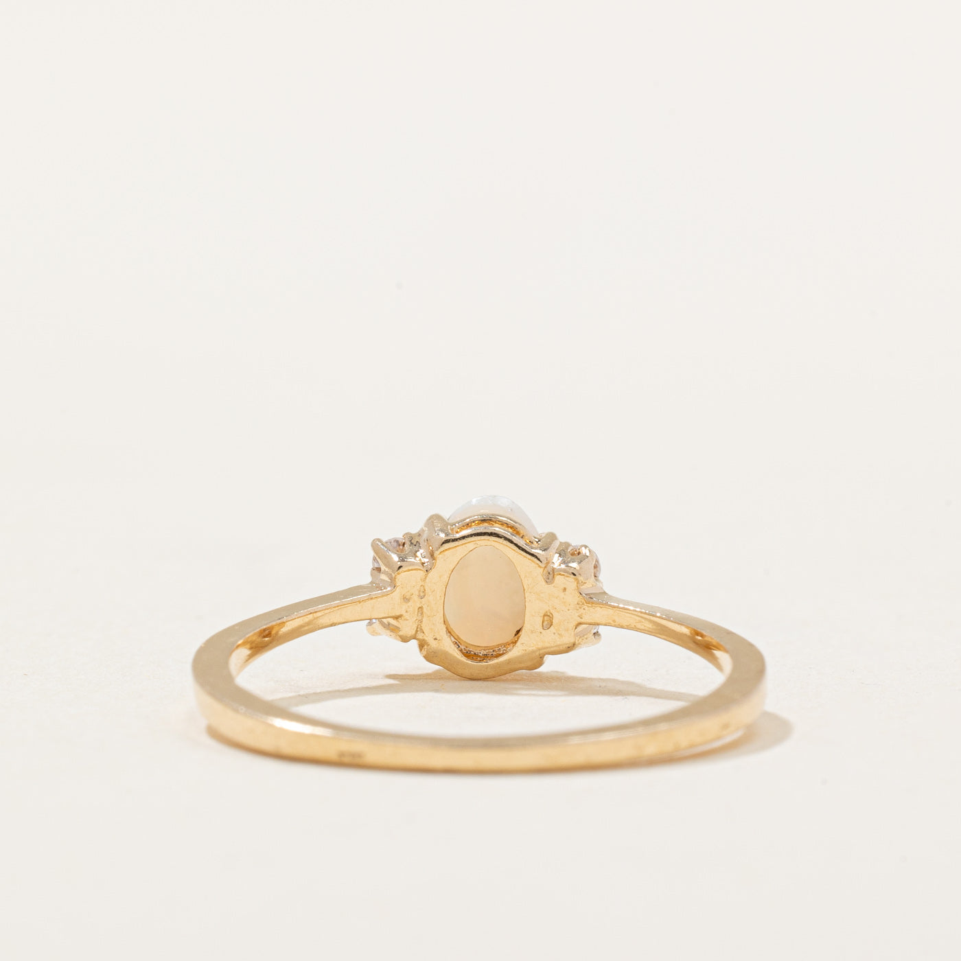 Opal & Diamond Ring | 0.20ct, 0.04ctw | SZ 5.5 |