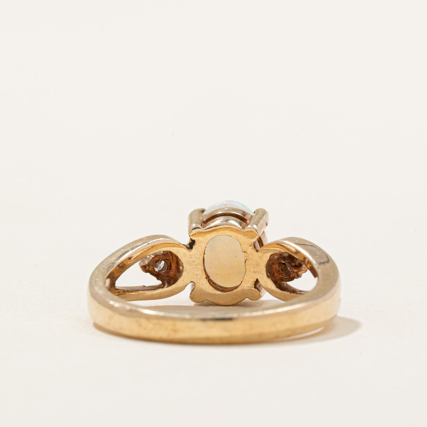 Opal & Diamond Ring | 0.60ct, 0.10ctw | SZ 4.75 |