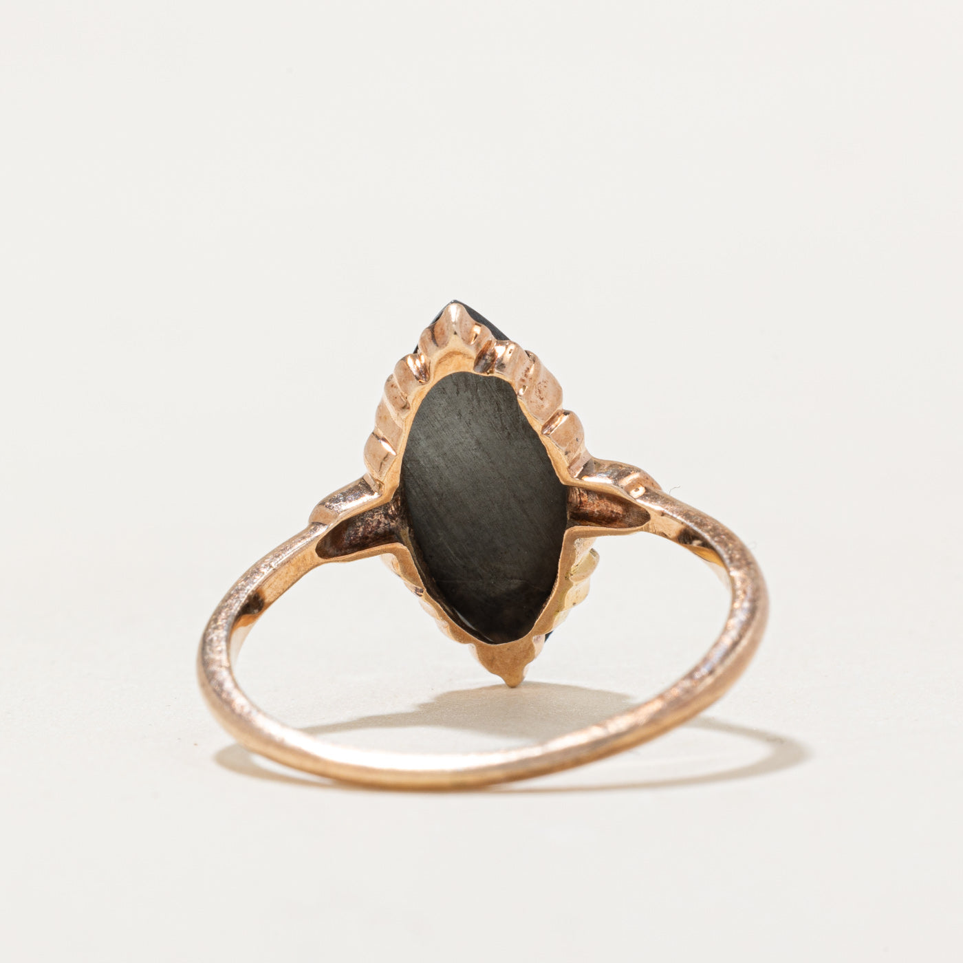 Hematite Marquise Ring | 2.00ct | SZ 7.75 |