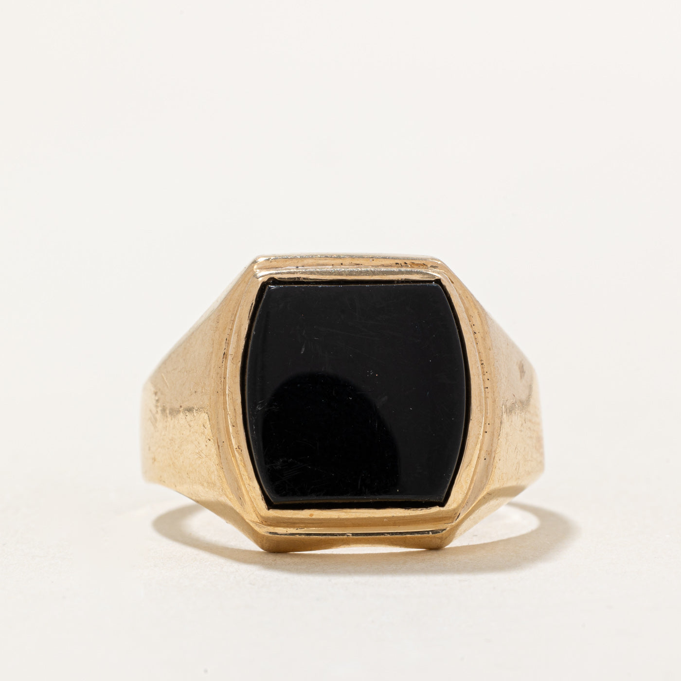 Bague en onyx | 3,00 ct | Taille 10,5 |