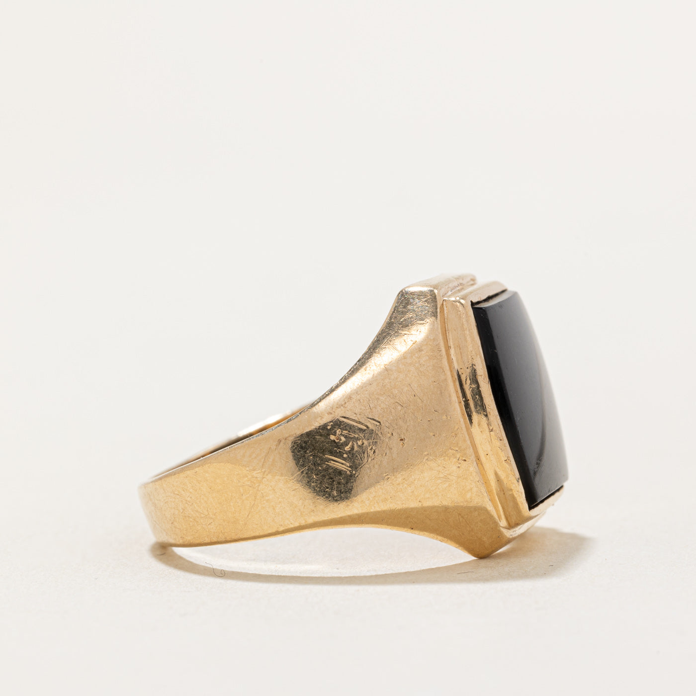 Bague en onyx | 3,00 ct | Taille 10,5 |