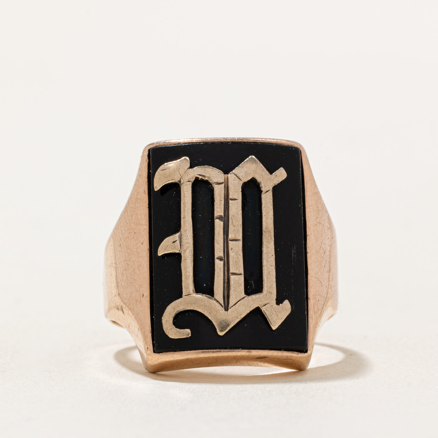 Onyx Signet Ring | 3.00ct | SZ 6.5 |