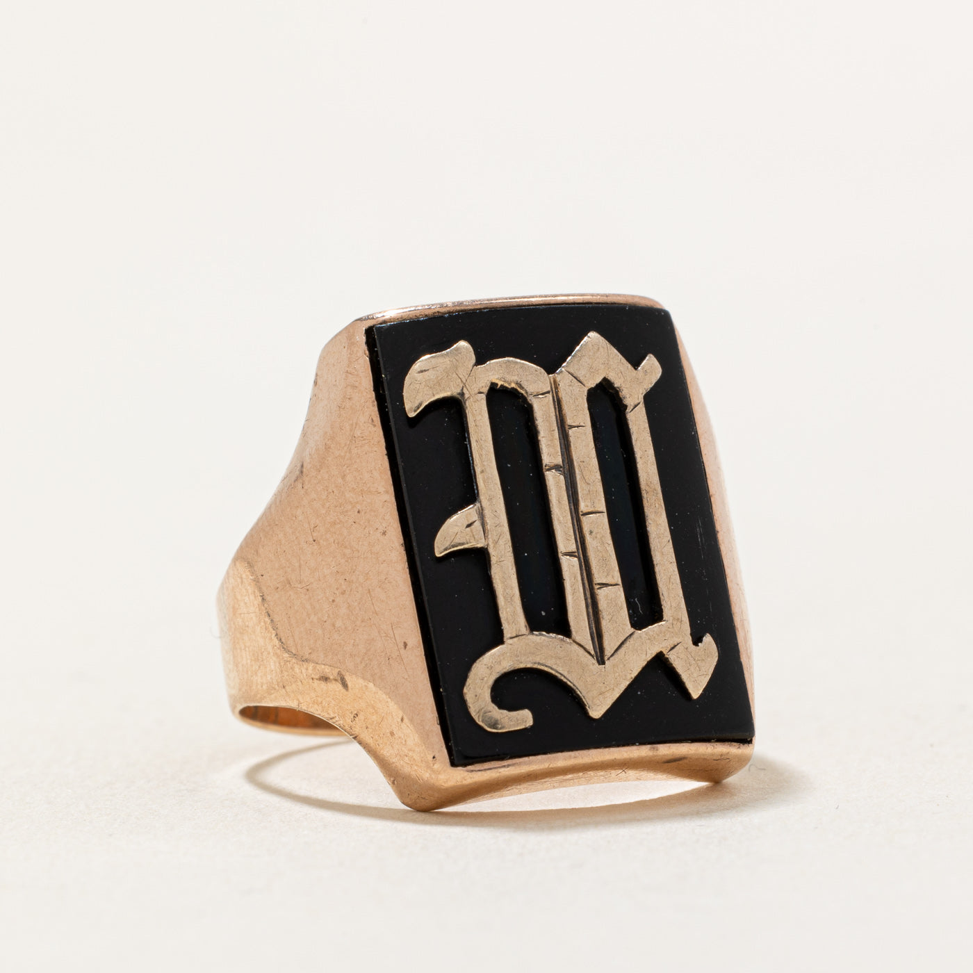 Onyx Signet Ring | 3.00ct | SZ 6.5 |