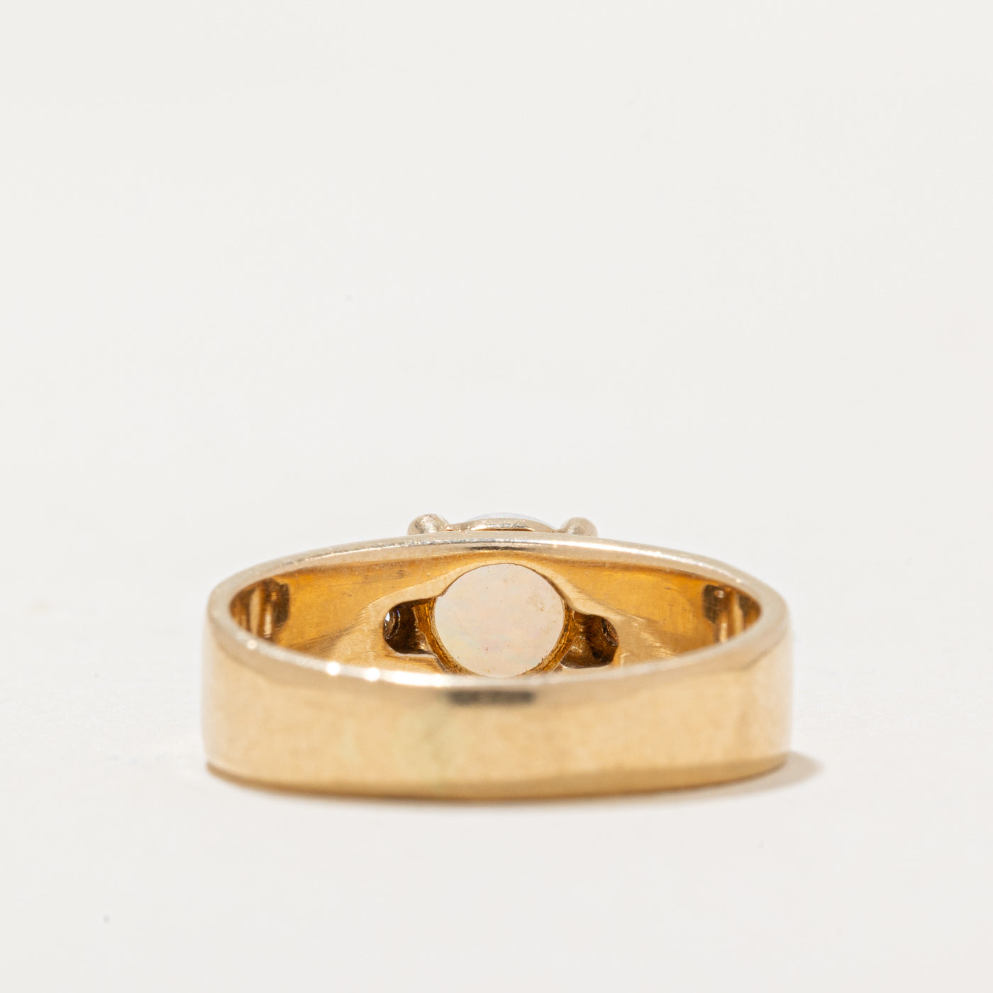 Opal & Diamond Ring | 0.30ct, 0.02ctw | SZ 4.75 |