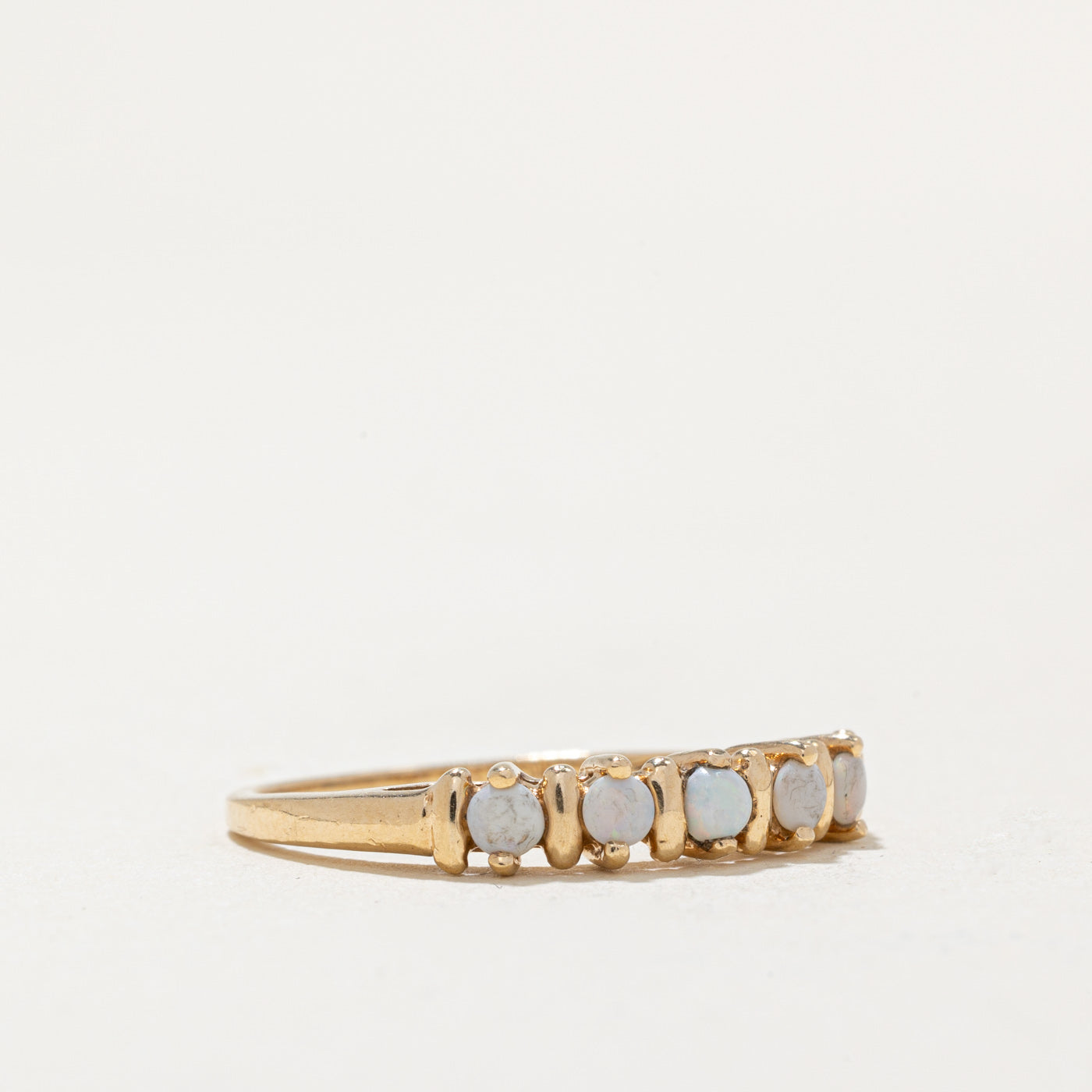 Five Stone Opal Ring | 0.18ctw | SZ 5.75 |