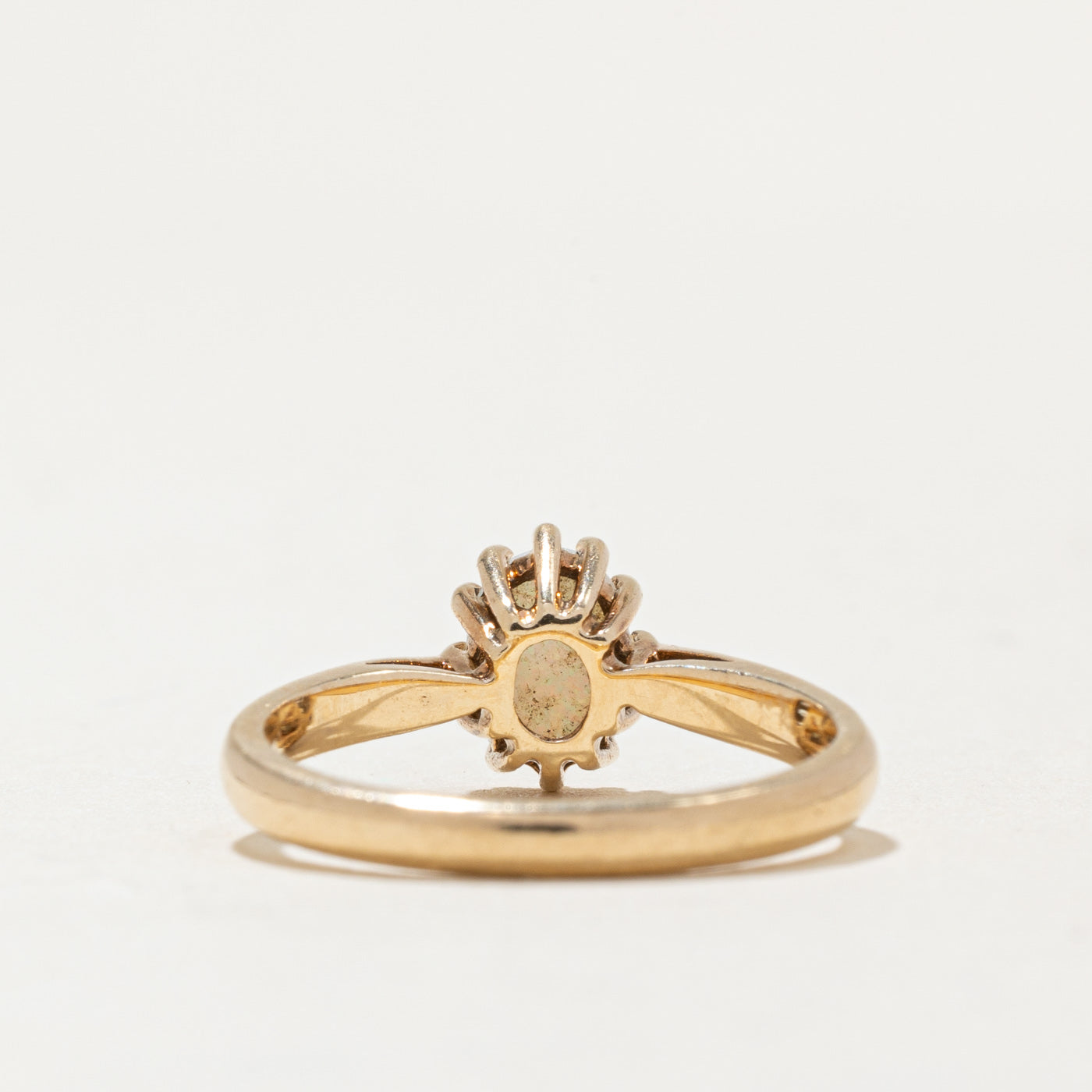Opal Oval Ring | 0.50ct | SZ 6 |