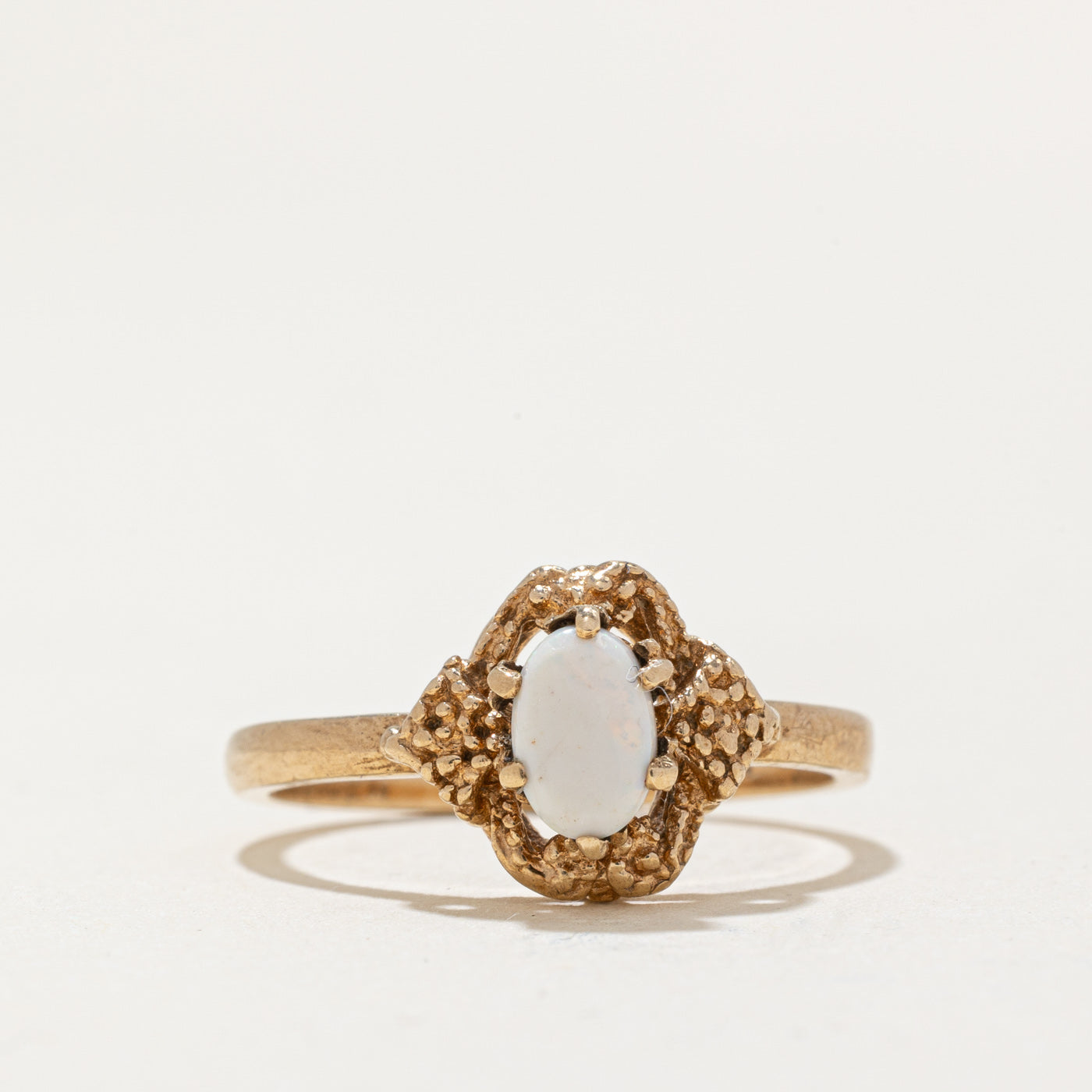 High Set Opal Ring | 0.20ct | SZ 5.75 |