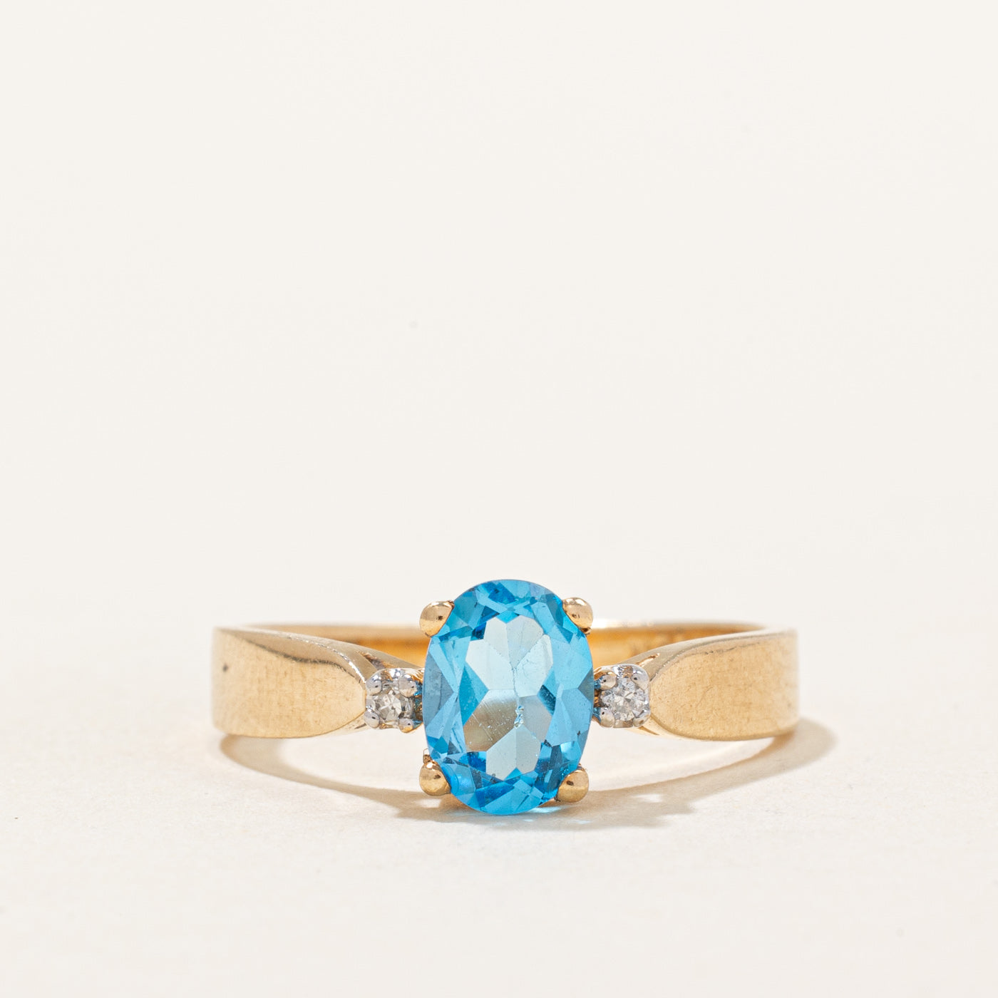 Topaz & Diamond Ring | 0.71ct, 0.01ctw | SZ 5.75 |