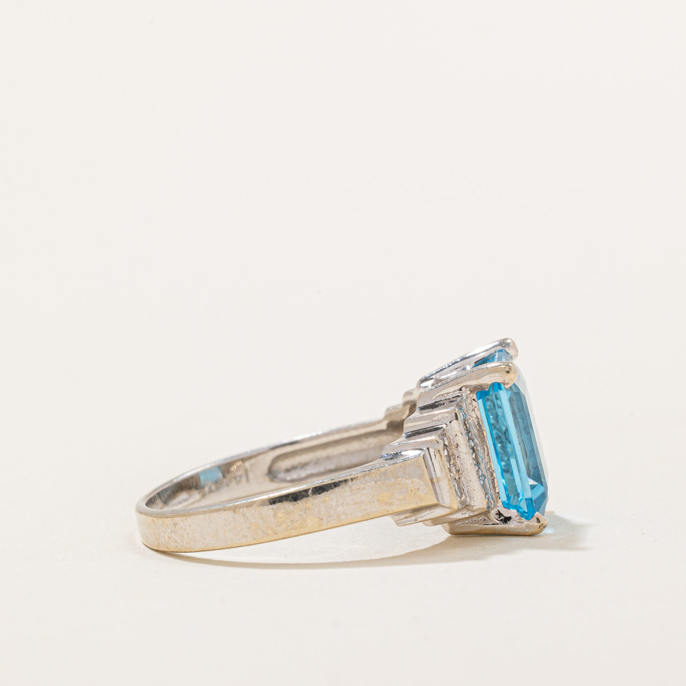 Topaz & Diamond Cocktail Ring | 4.00ct, 0.05ctw | SZ 7.75 |