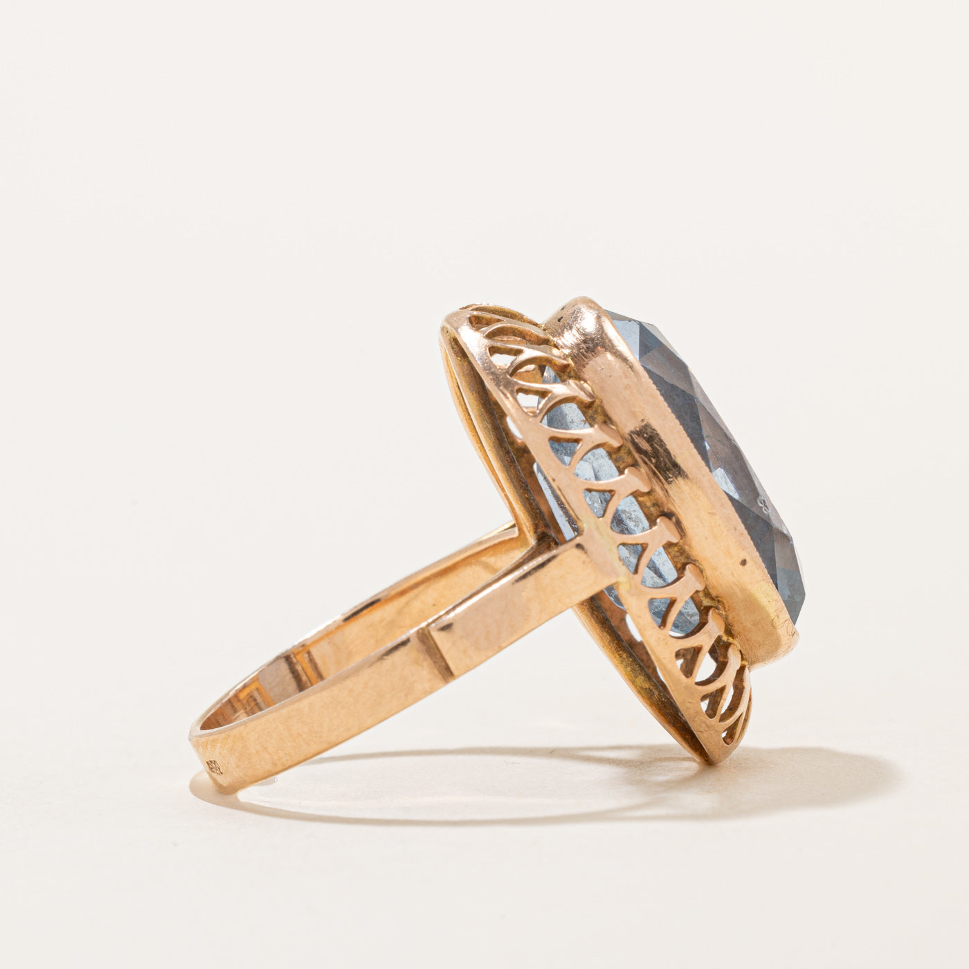 Synthetic Spinel Cocktail Ring | 12.00ct | SZ 7 |