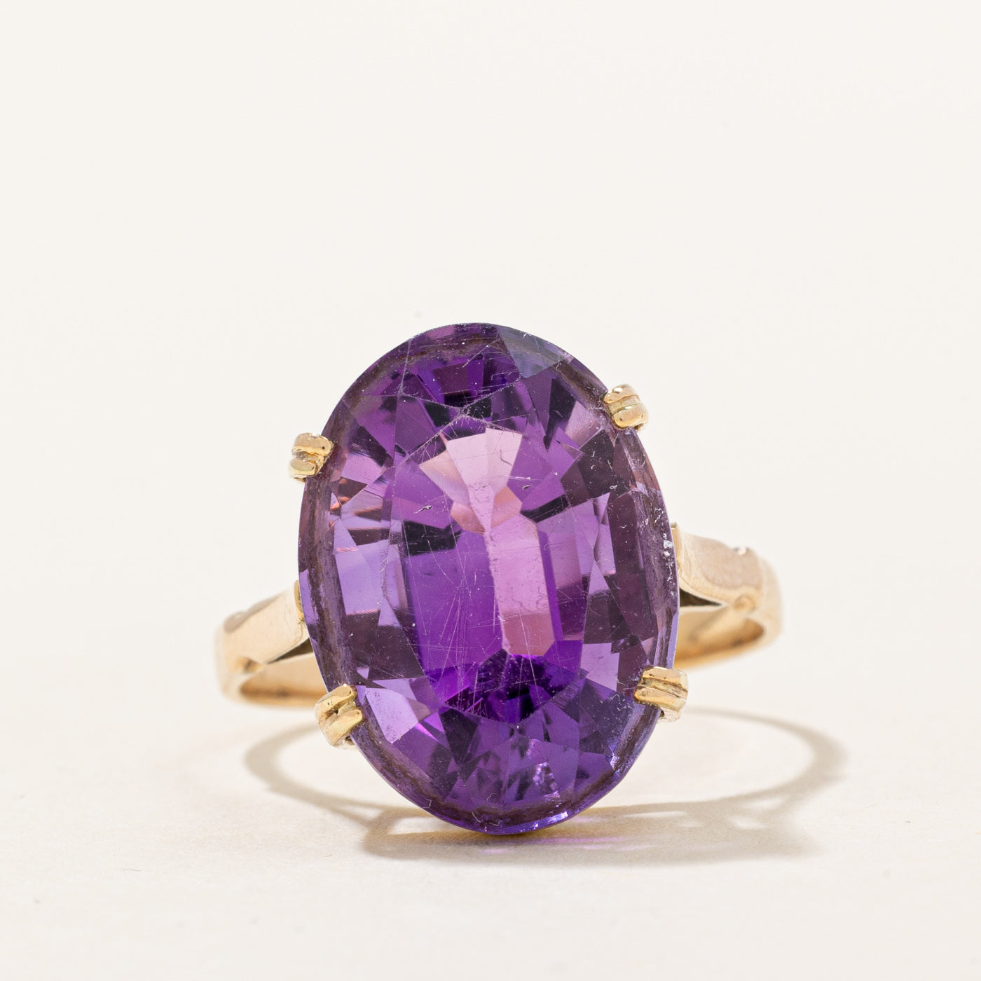 Amethyst Cocktail Ring | 7.50ct | SZ 6.75 |