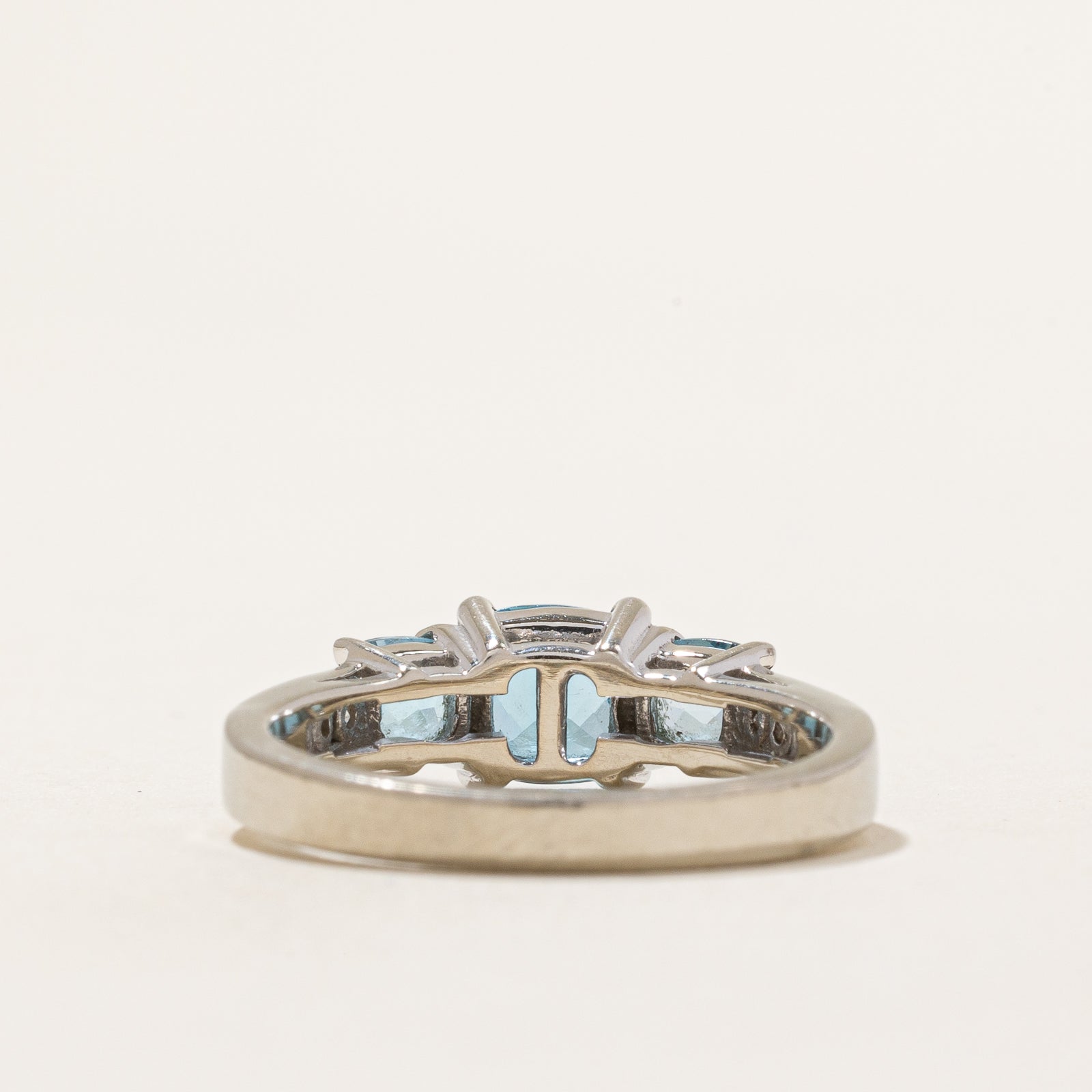 Blue Topaz & Diamond Ring | 2.00ctw, 0.08ctw | SZ 6.75 |