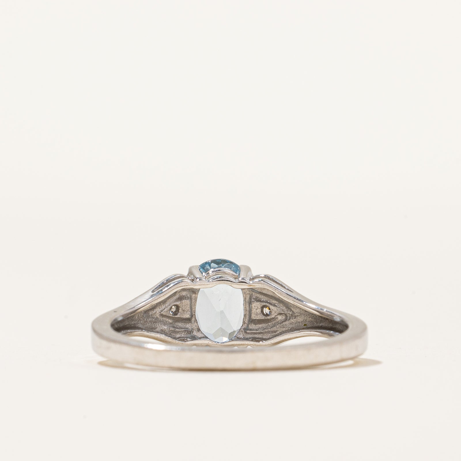 Synthetic Spinel & Diamond Ring | 0.70ct, 0.01ctw | SZ 6.25 |