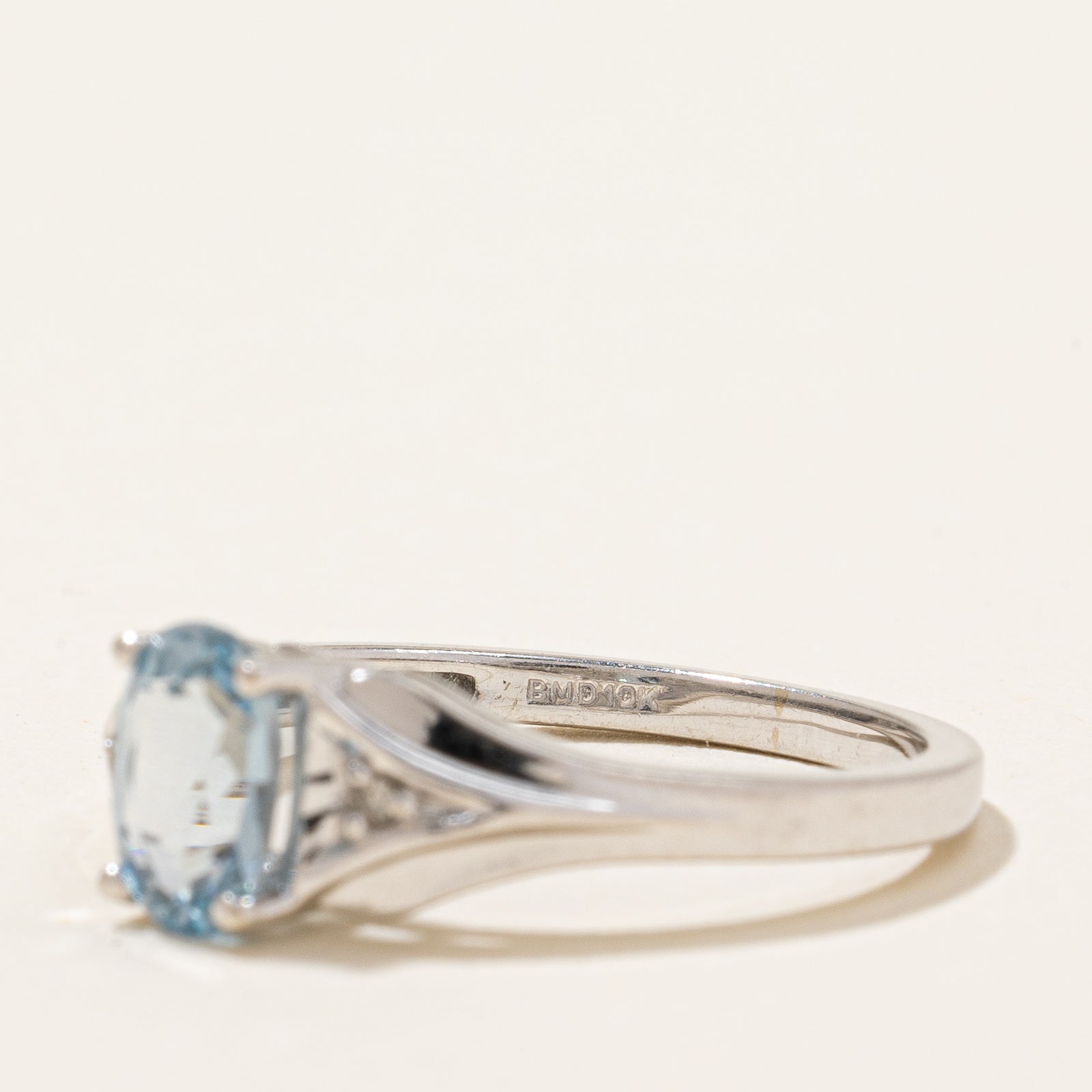 Synthetic Spinel & Diamond Ring | 0.70ct, 0.01ctw | SZ 6.25 |