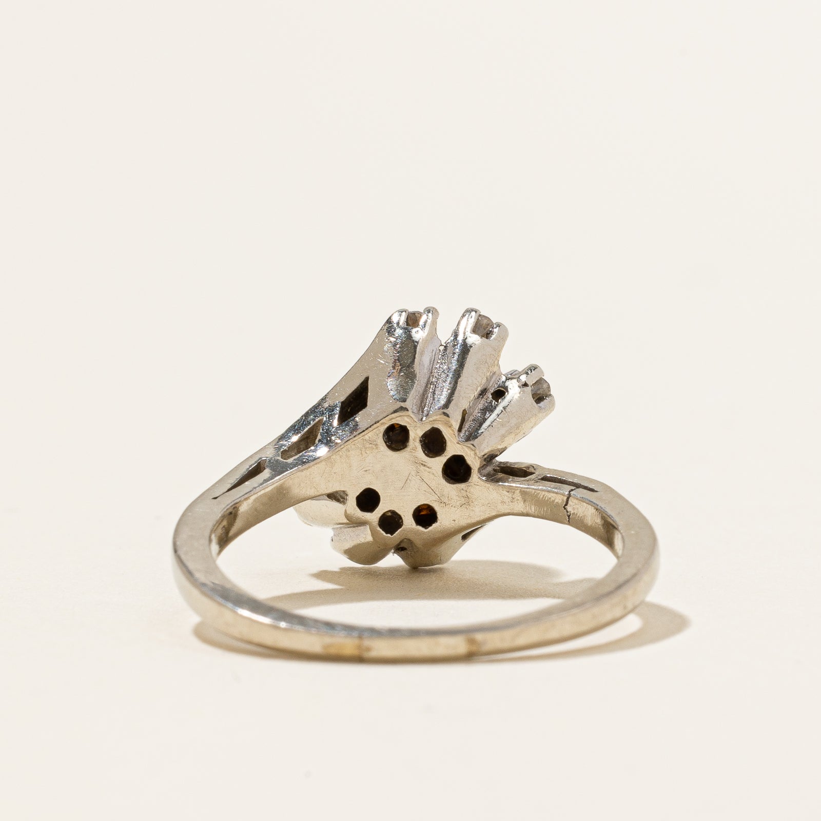 Cultured Pearl & Diamond Ring | 3.00ct, 0.12ctw | SZ 6.5 |