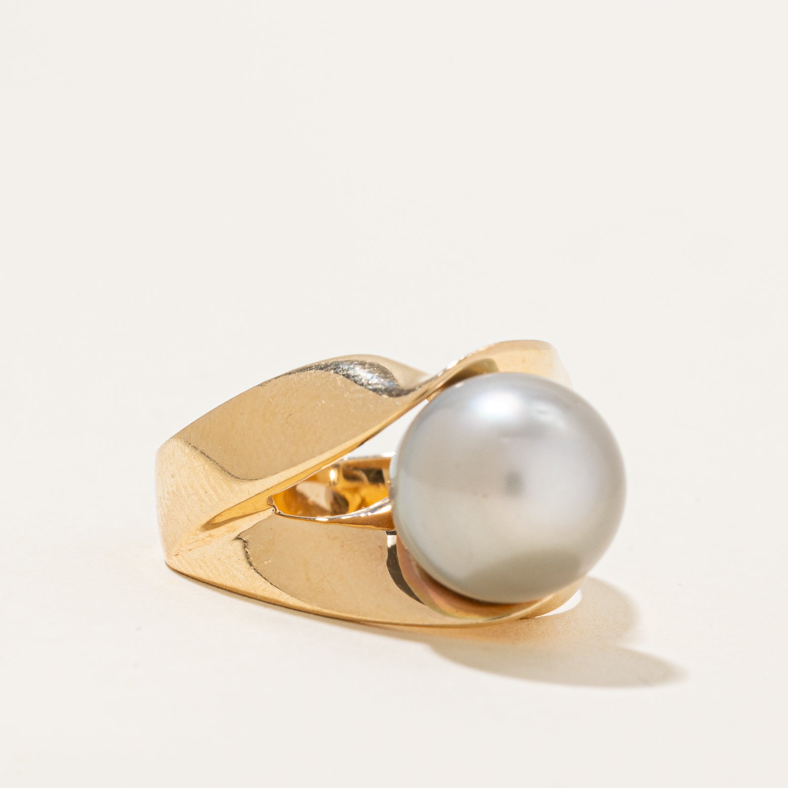 Cultured Pearl Ring | 8.25ct | SZ 8 |