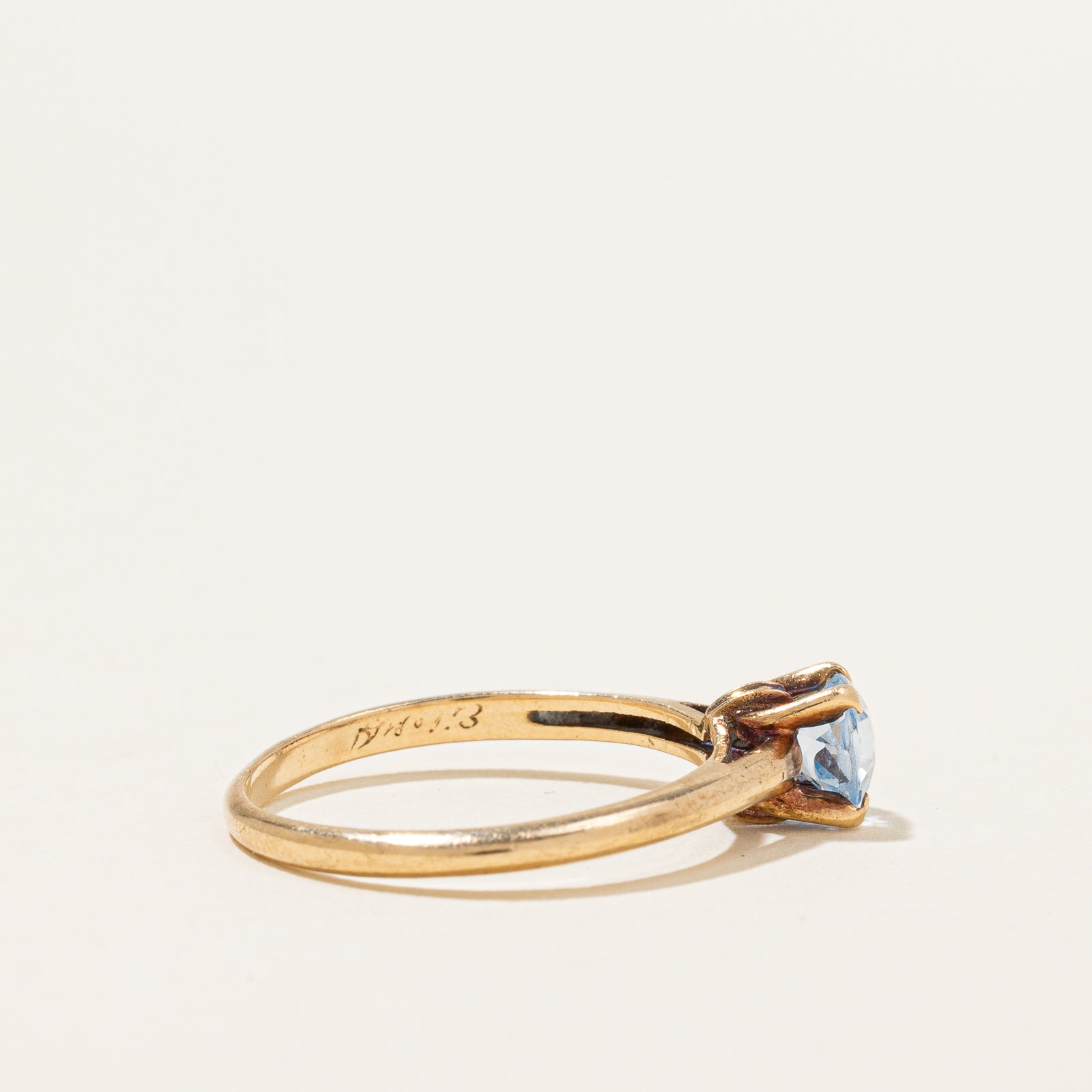 Bague en spinelle synthétique | 0,50 ct | Taille 7,25 |