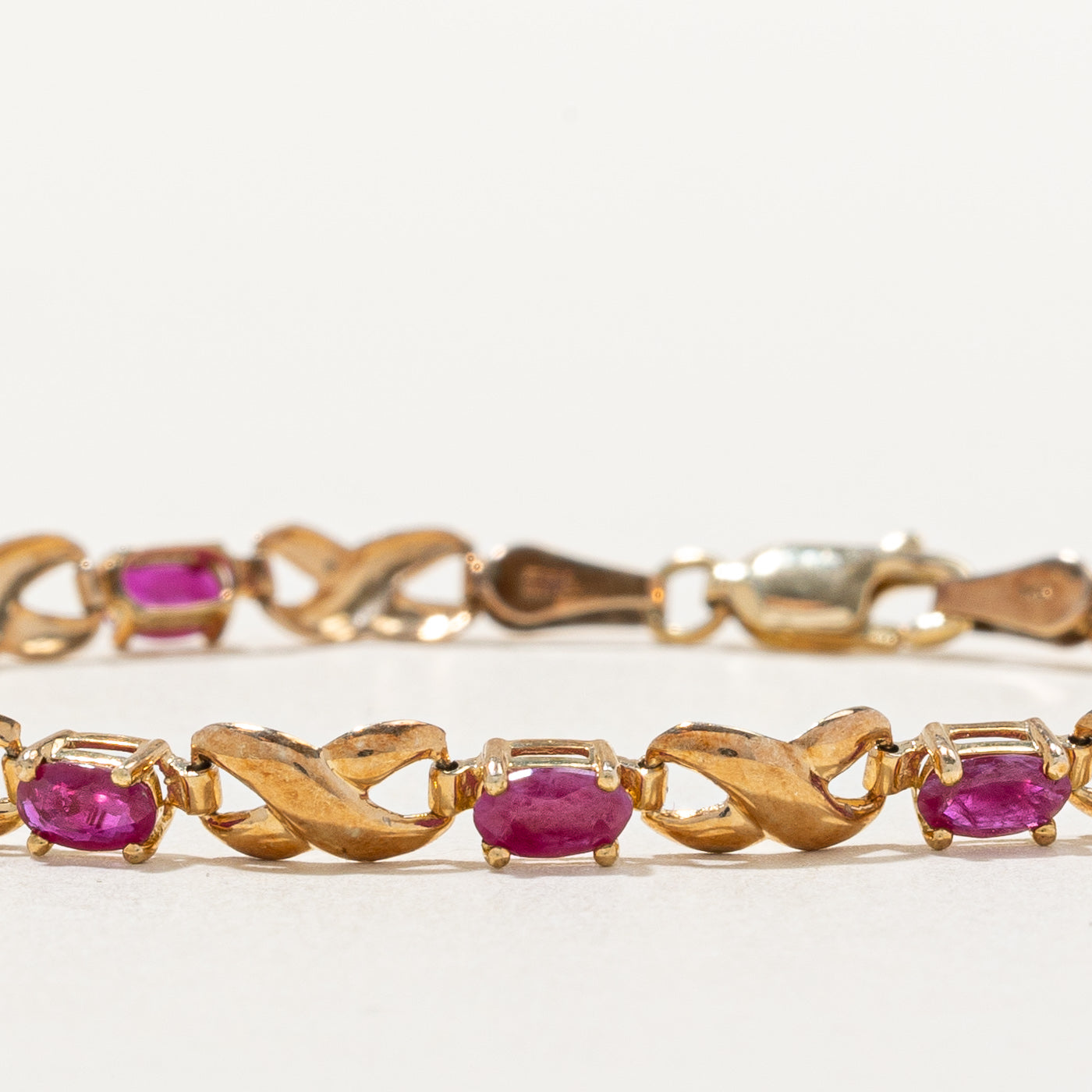 Ruby Bracelet | 1.20ctw | 7" |