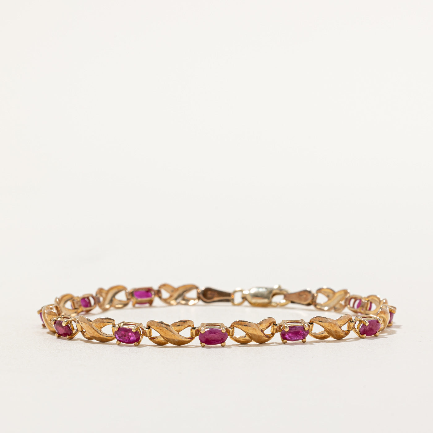 Ruby Bracelet | 1.20ctw | 7" |